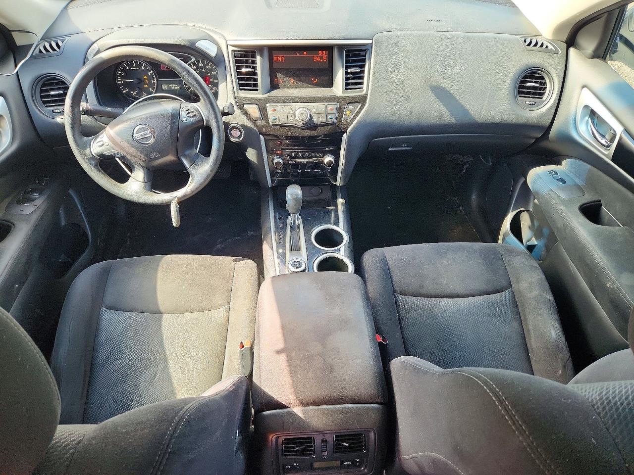 2015 Nissan Pathfinder S Silver vin: 5N1AR2MM7FC671574