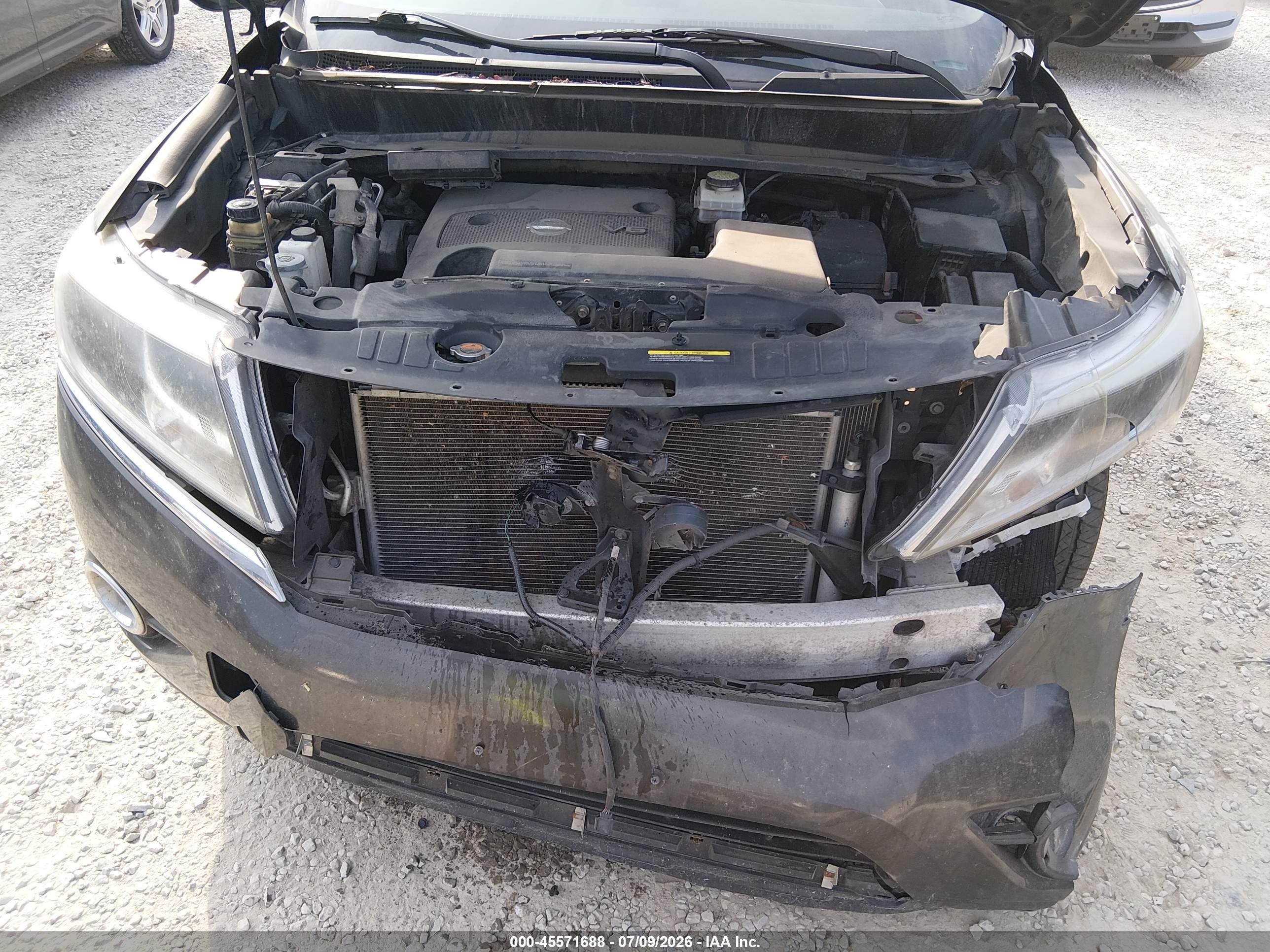 2015 Nissan Pathfinder Sl Черный vin: 5N1AR2MM7FC705495