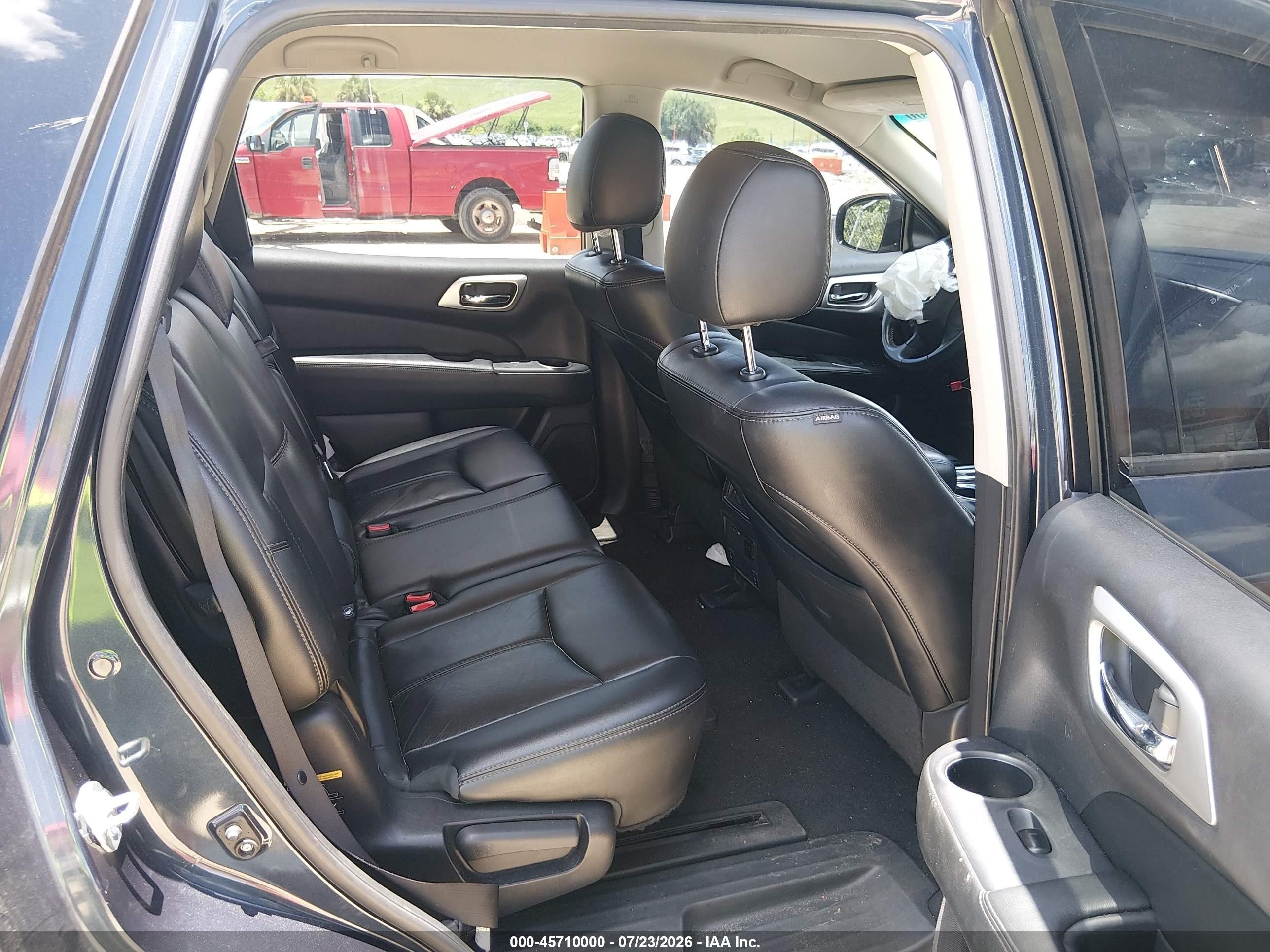 2015 Nissan Pathfinder Sl Синий vin: 5N1AR2MM7FC709403
