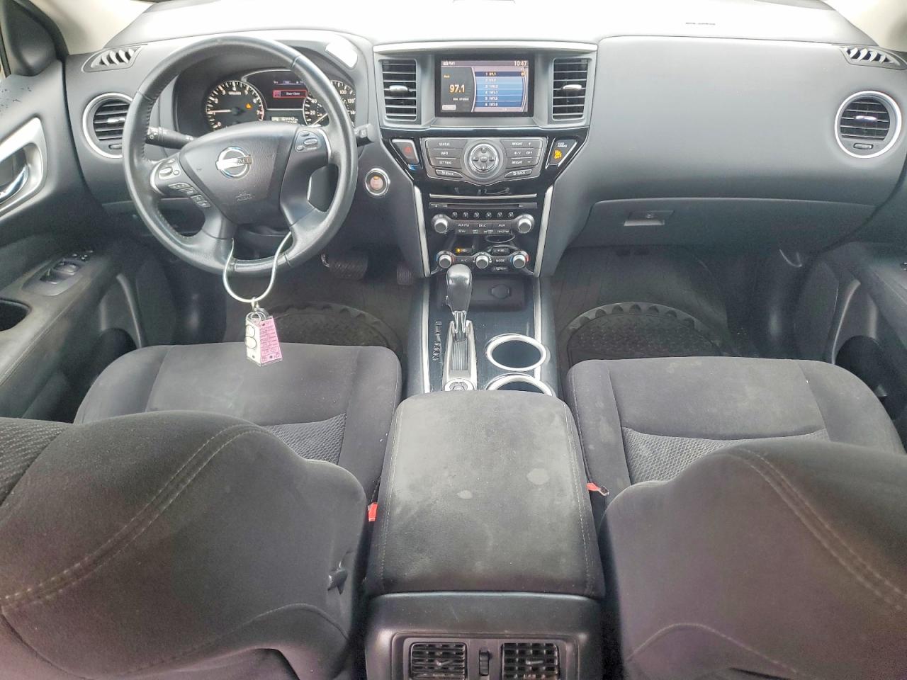 2015 Nissan Pathfinder Sv Brown vin: 5N1AR2MM7FC719901