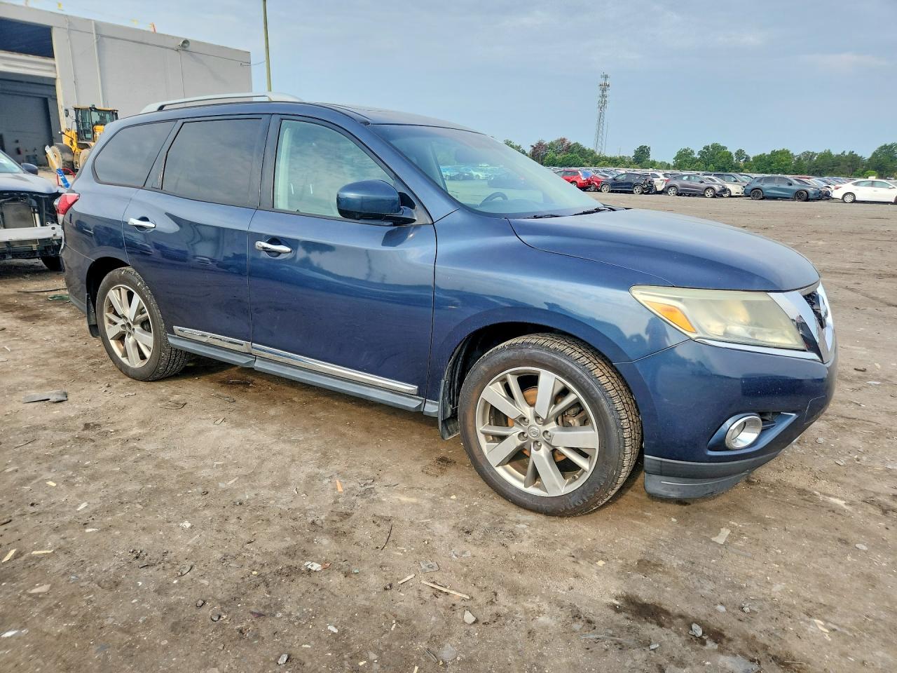 2015 Nissan Pathfinder Blue vin: 5N1AR2MM7FC722121