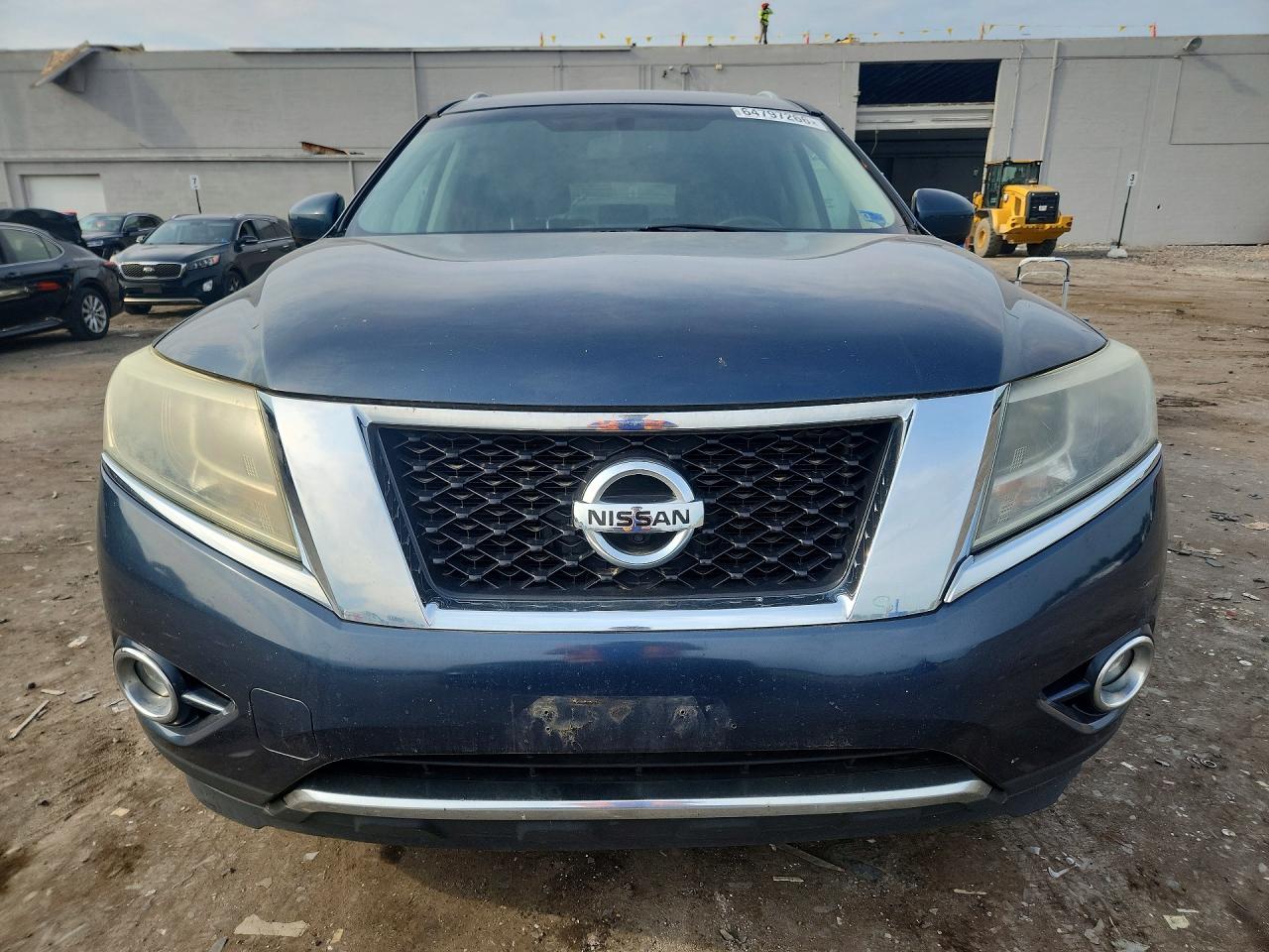 2015 Nissan Pathfinder Blue vin: 5N1AR2MM7FC722121