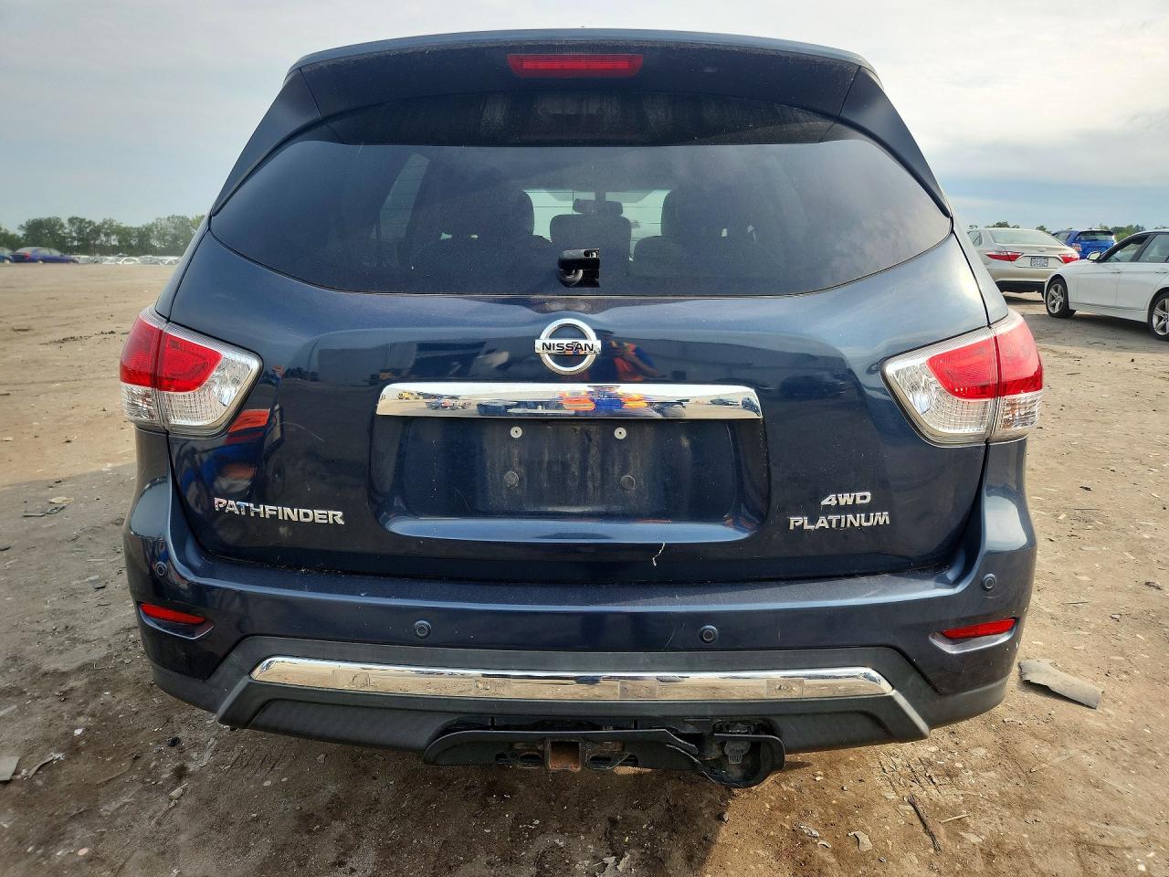 2015 Nissan Pathfinder Blue vin: 5N1AR2MM7FC722121