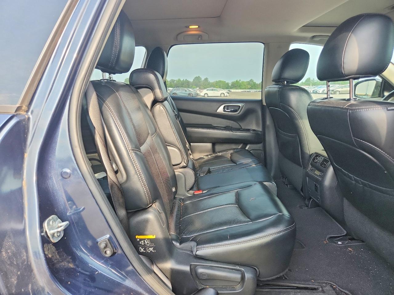 2015 Nissan Pathfinder Blue vin: 5N1AR2MM7FC722121