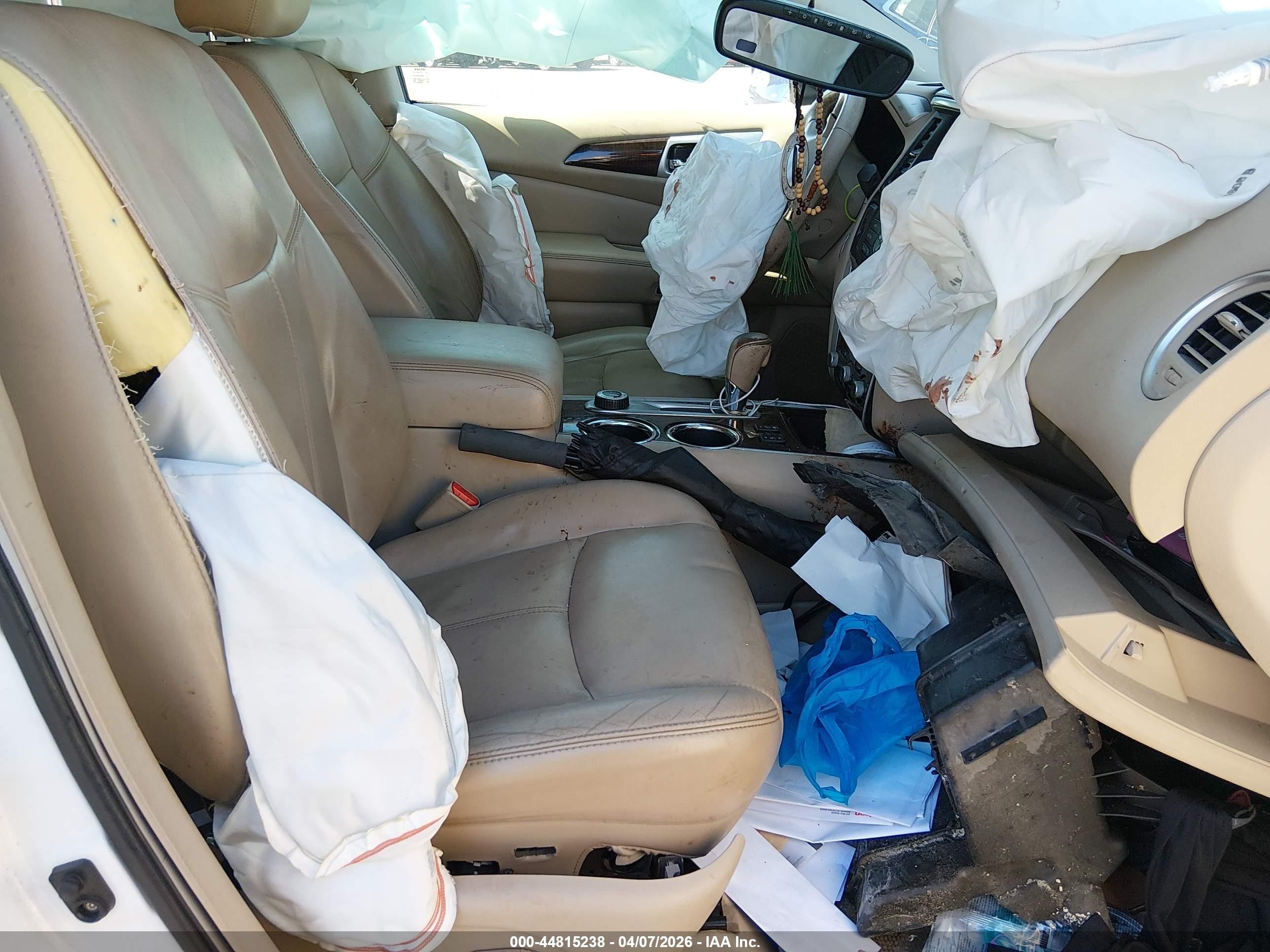 2013 Nissan Pathfinder Sl Белый vin: 5N1AR2MM8DC610148