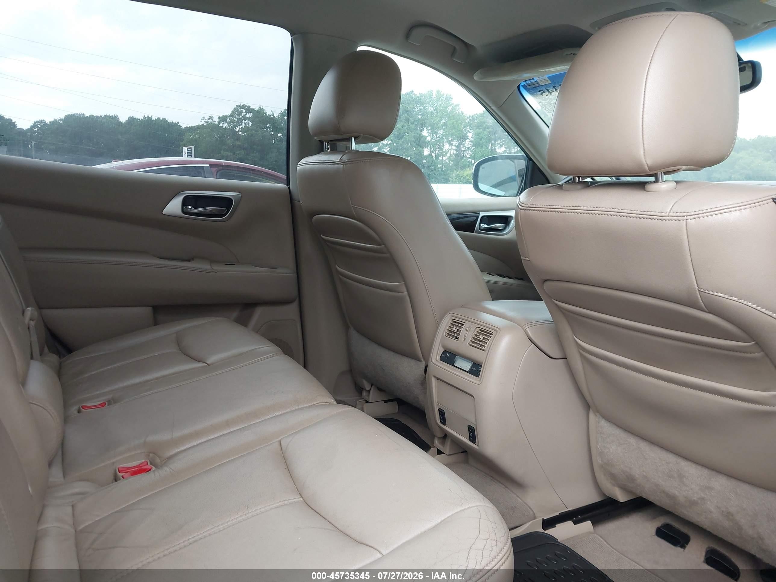 2013 Nissan Pathfinder Sl Black vin: 5N1AR2MM8DC619576