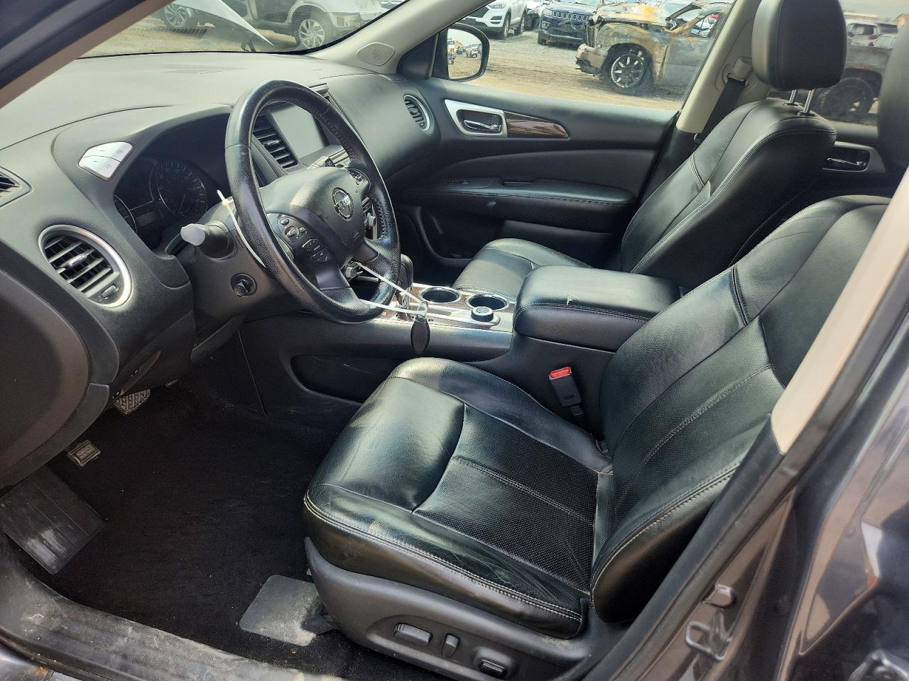 2013 Nissan Pathfinder S Gray vin: 5N1AR2MM8DC623692