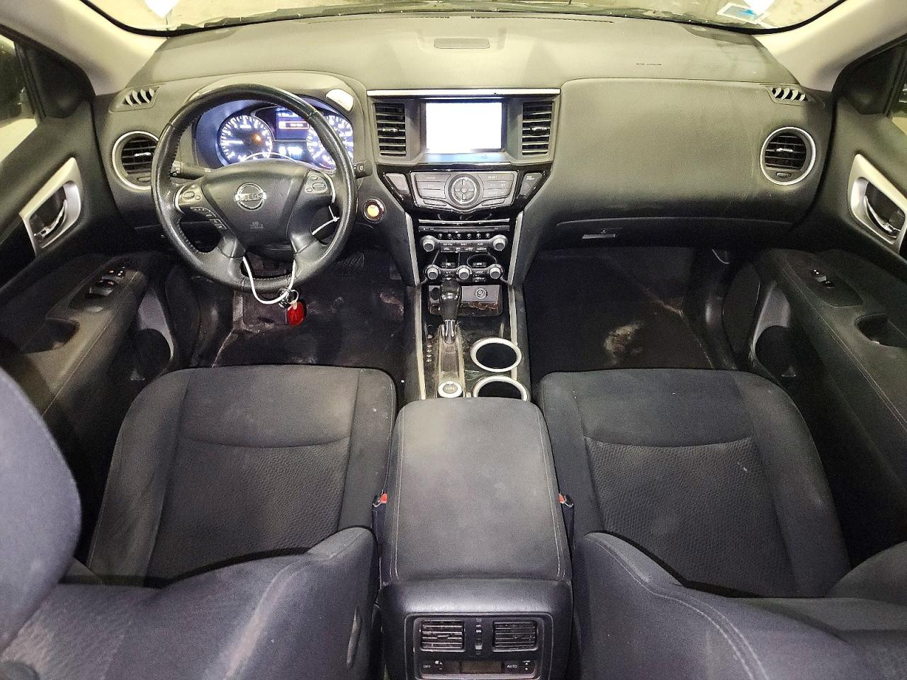 2013 Nissan Pathfinder S Белый vin: 5N1AR2MM8DC627516