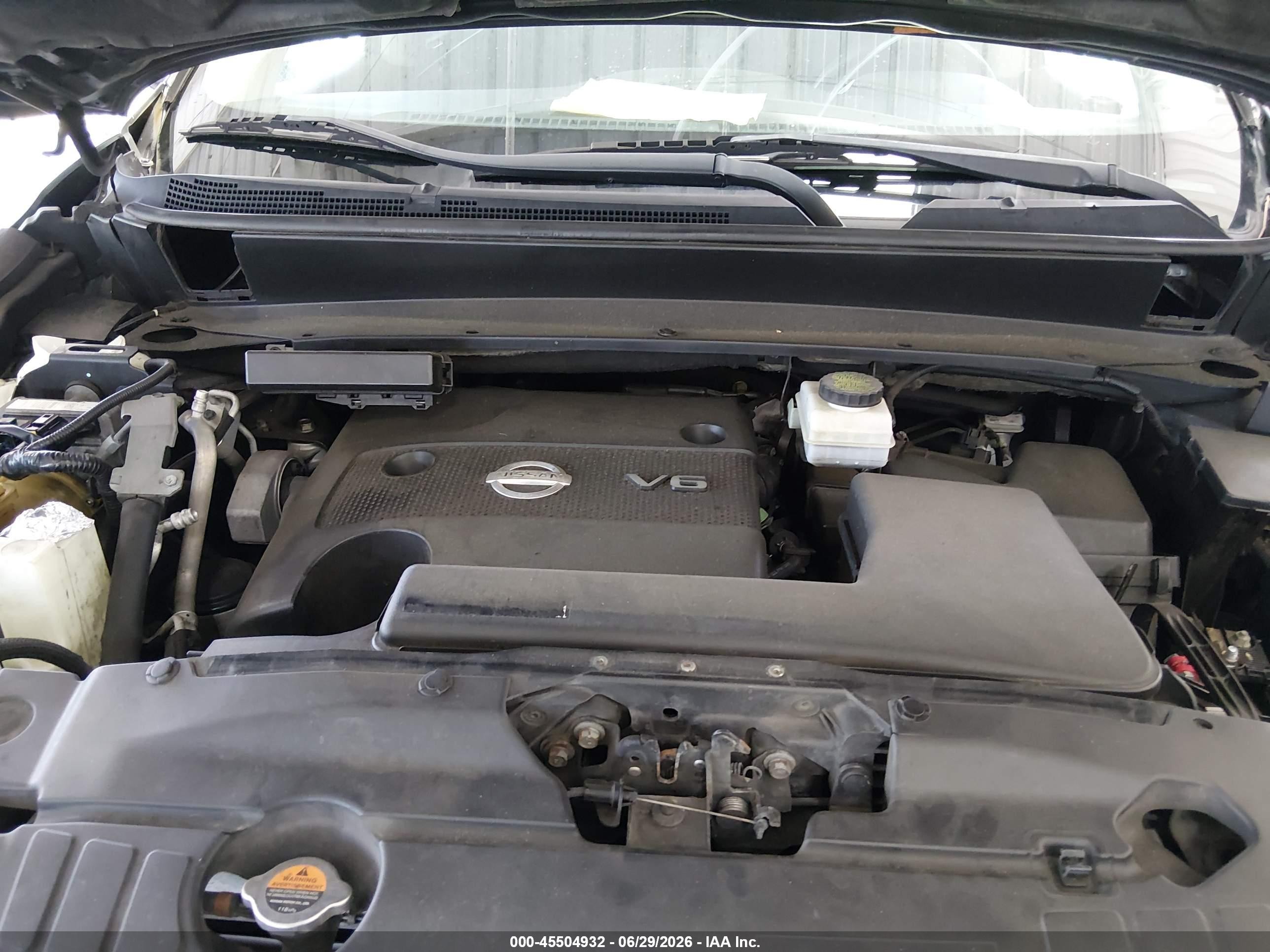 2013 Nissan Pathfinder Sv Gray vin: 5N1AR2MM8DC632814