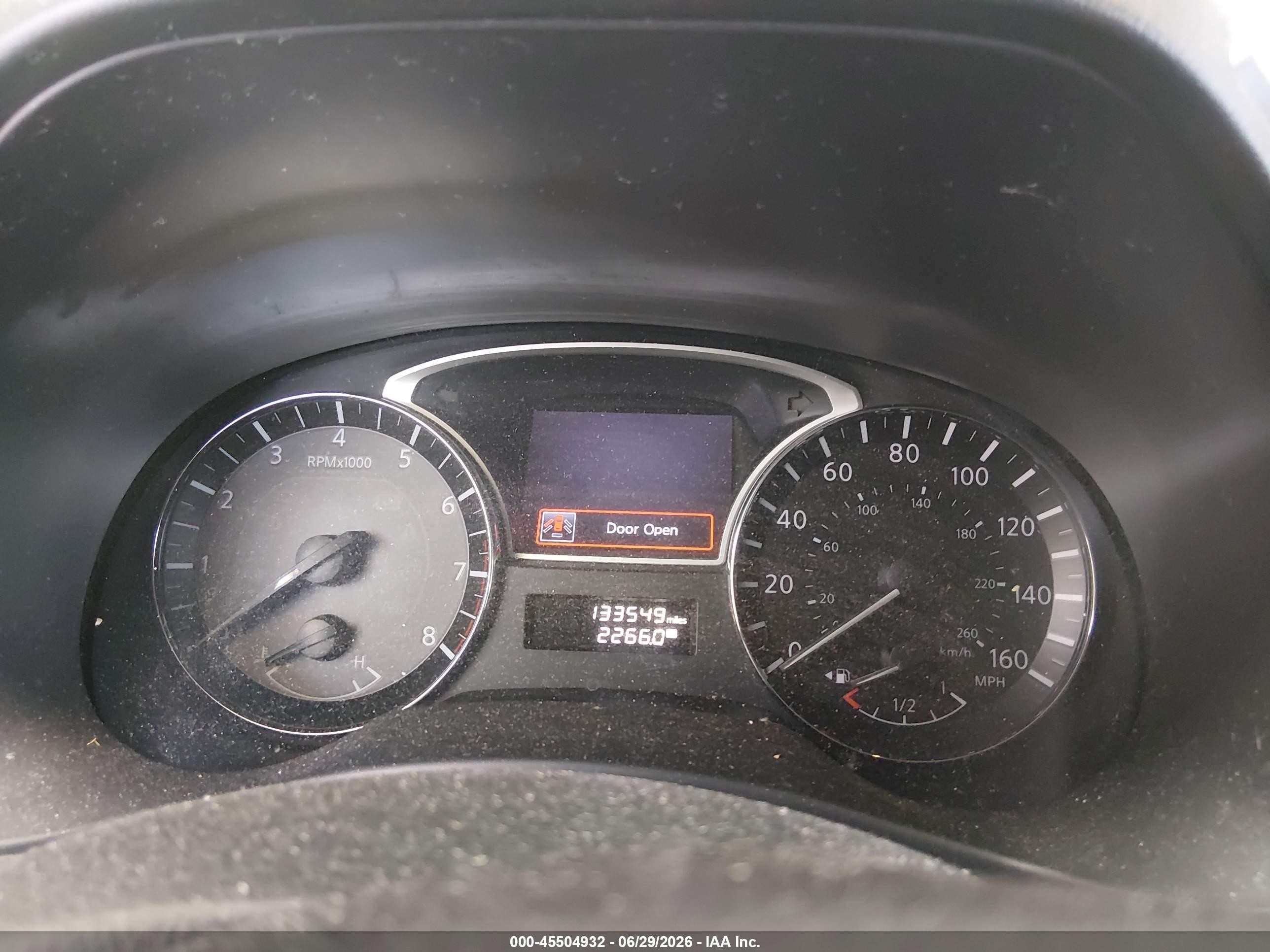 2013 Nissan Pathfinder Sv Gray vin: 5N1AR2MM8DC632814