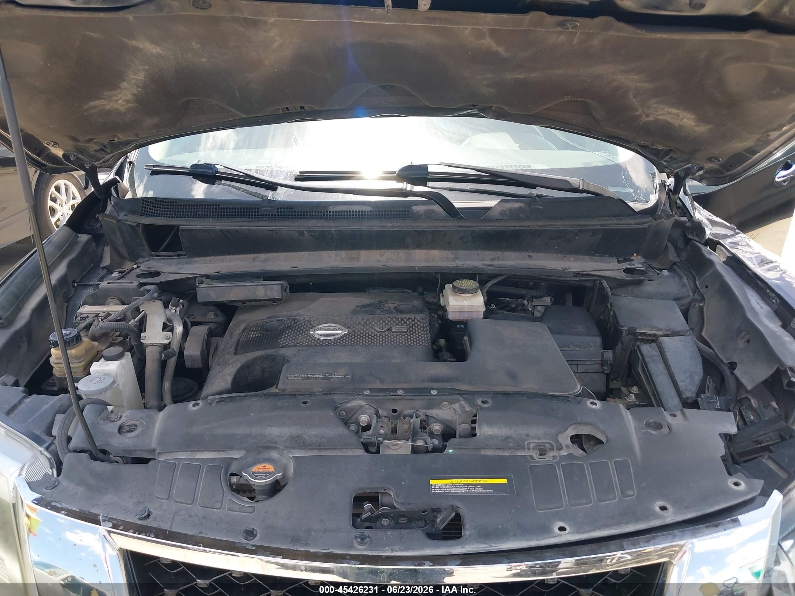 2013 Nissan Pathfinder Sl Black vin: 5N1AR2MM8DC637222