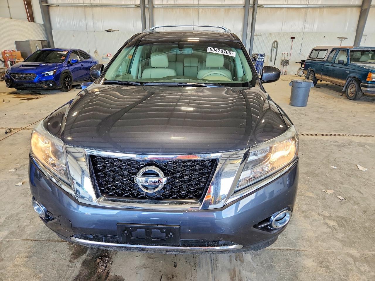 2013 Nissan Pathfinder S/sl/sv Charcoal vin: 5N1AR2MM8DC649676
