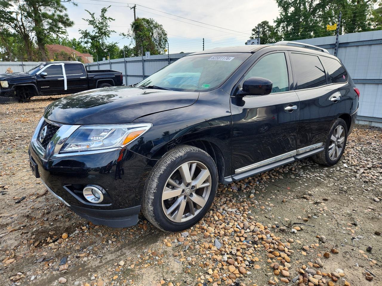 2013 Nissan Pathfinder S Black vin: 5N1AR2MM8DC652237