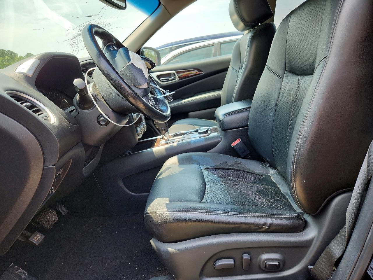 2013 Nissan Pathfinder S Black vin: 5N1AR2MM8DC652237