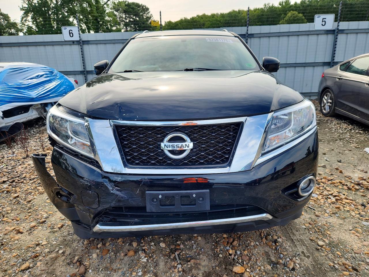 2013 Nissan Pathfinder S Black vin: 5N1AR2MM8DC652237
