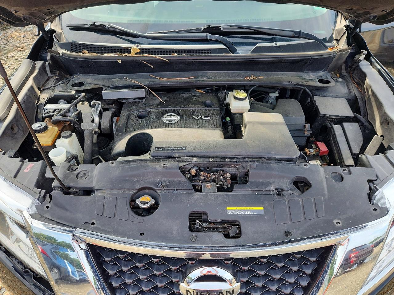 2013 Nissan Pathfinder S Black vin: 5N1AR2MM8DC652237