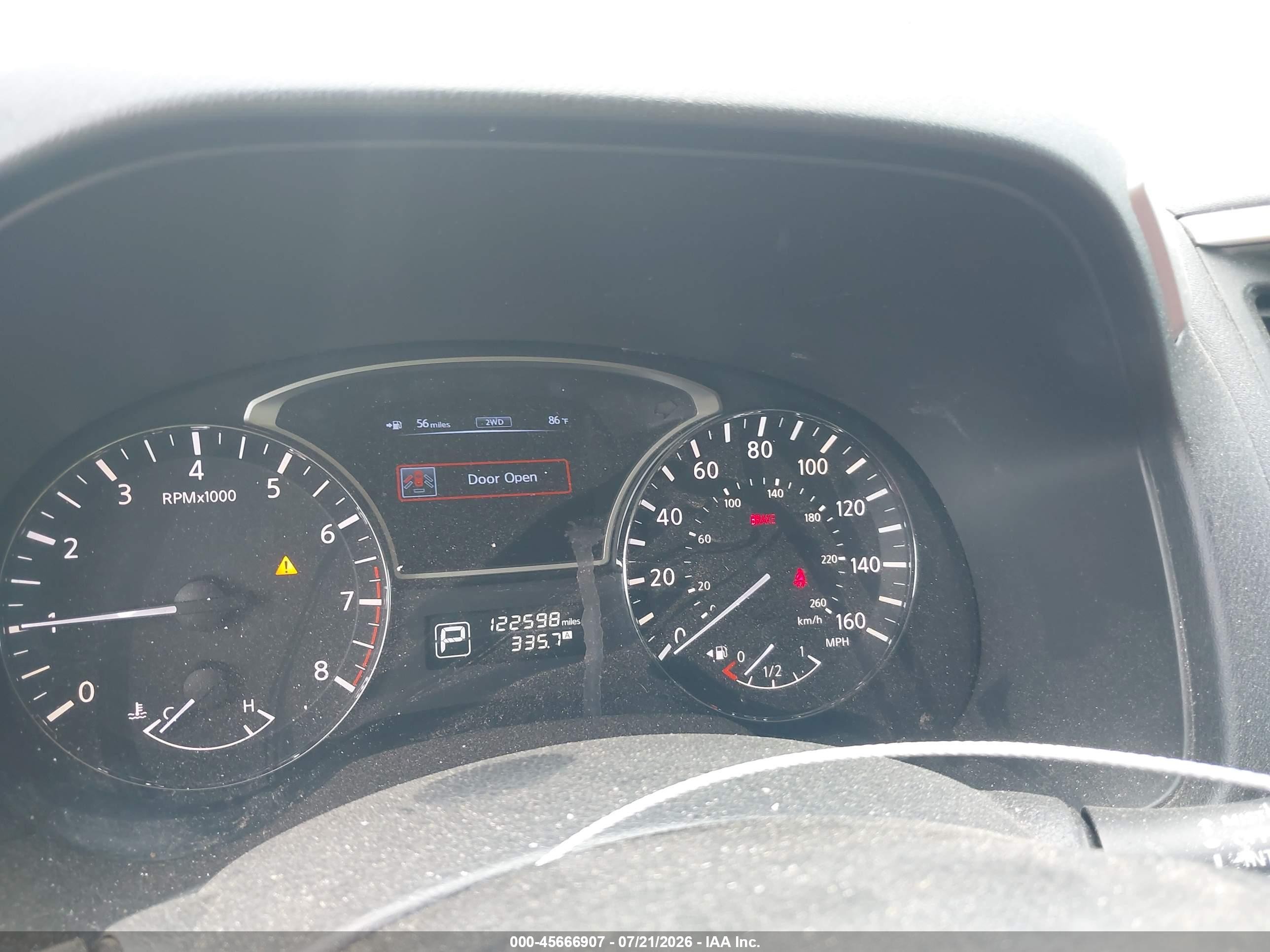 2013 Nissan Pathfinder S Blue vin: 5N1AR2MM8DC654537