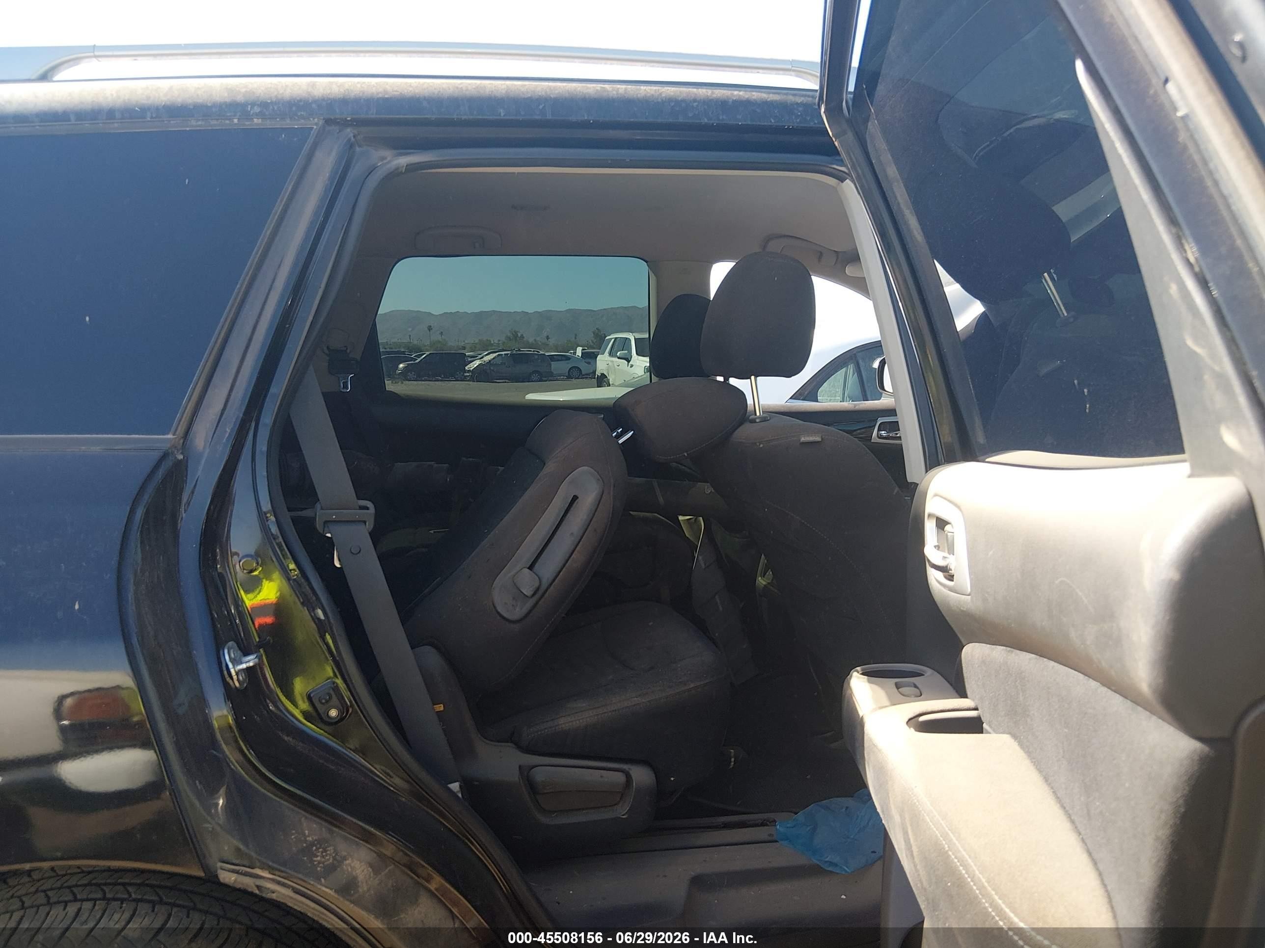 2013 Nissan Pathfinder Sv Black vin: 5N1AR2MM8DC655641