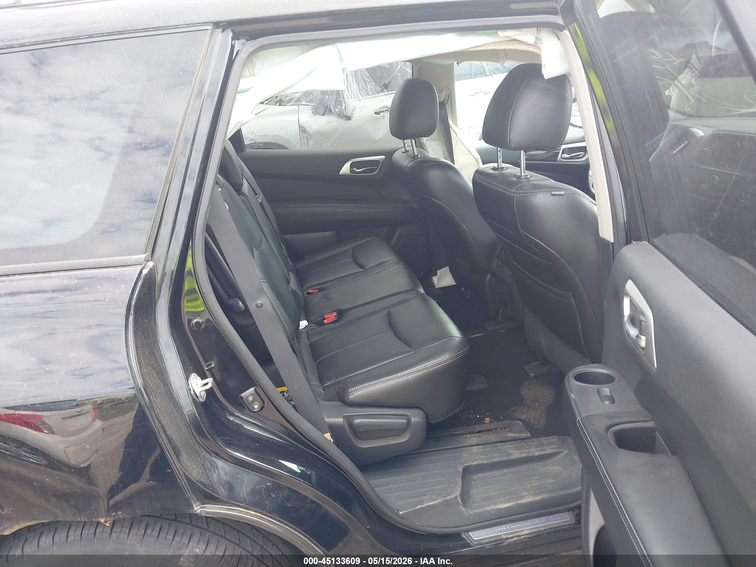 2013 Nissan Pathfinder Platinum/s/sl/sv Black vin: 5N1AR2MM8DC662105