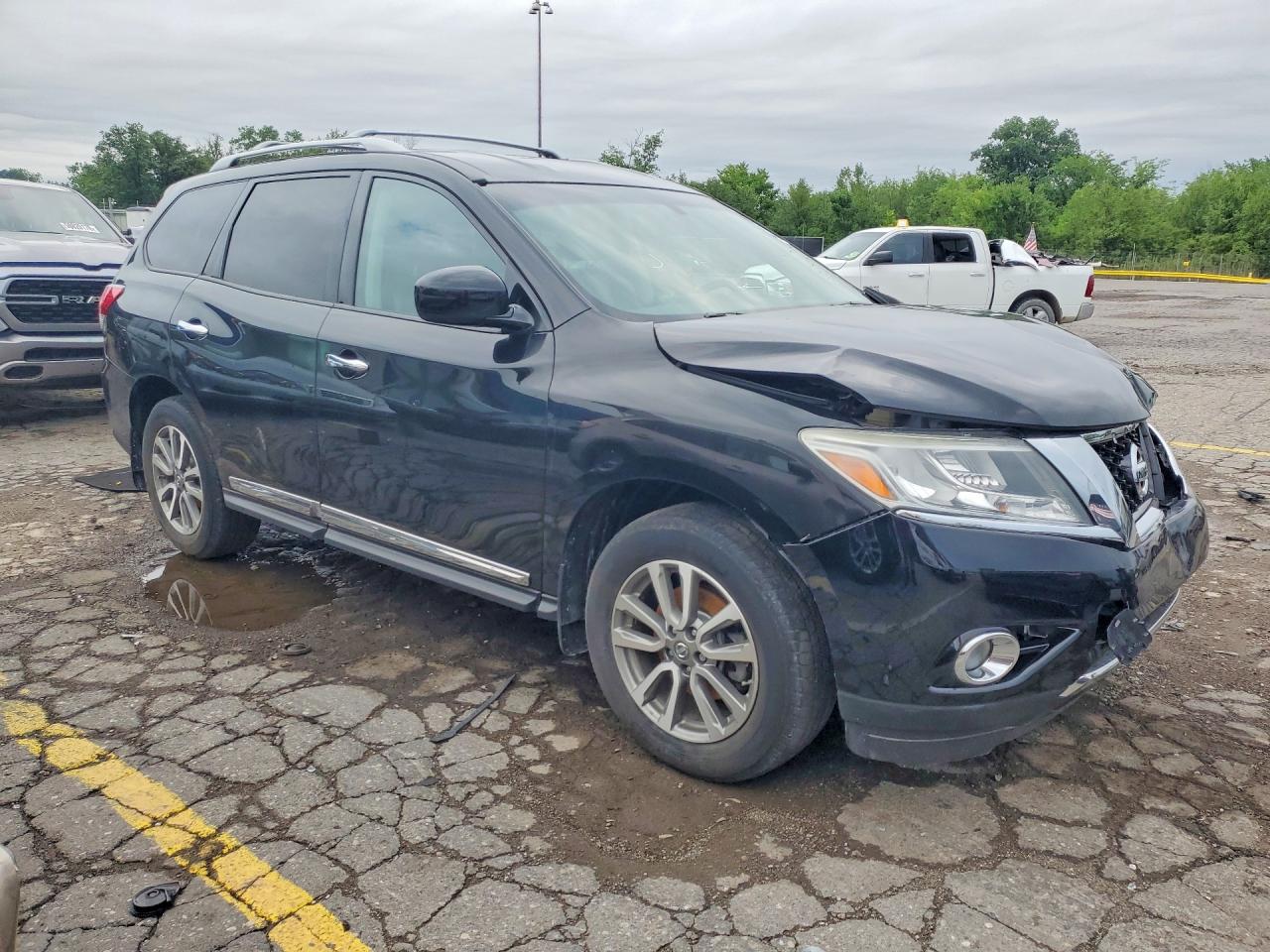 2013 Nissan Pathfinder S/sv/sl/platinum Black vin: 5N1AR2MM8DC674934