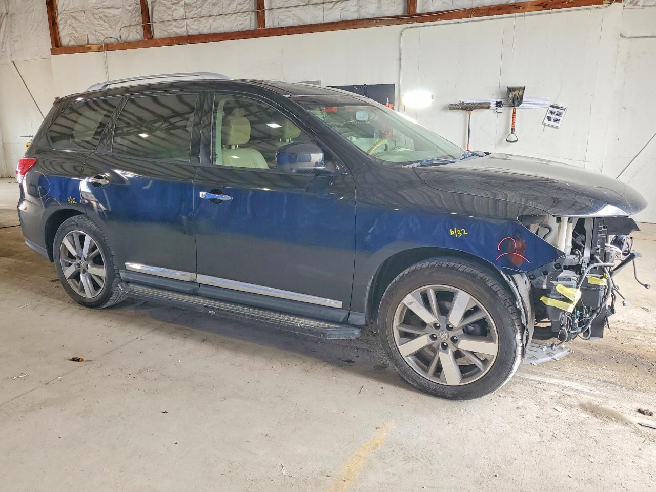 2013 Nissan Pathfinder S Black vin: 5N1AR2MM8DC678465