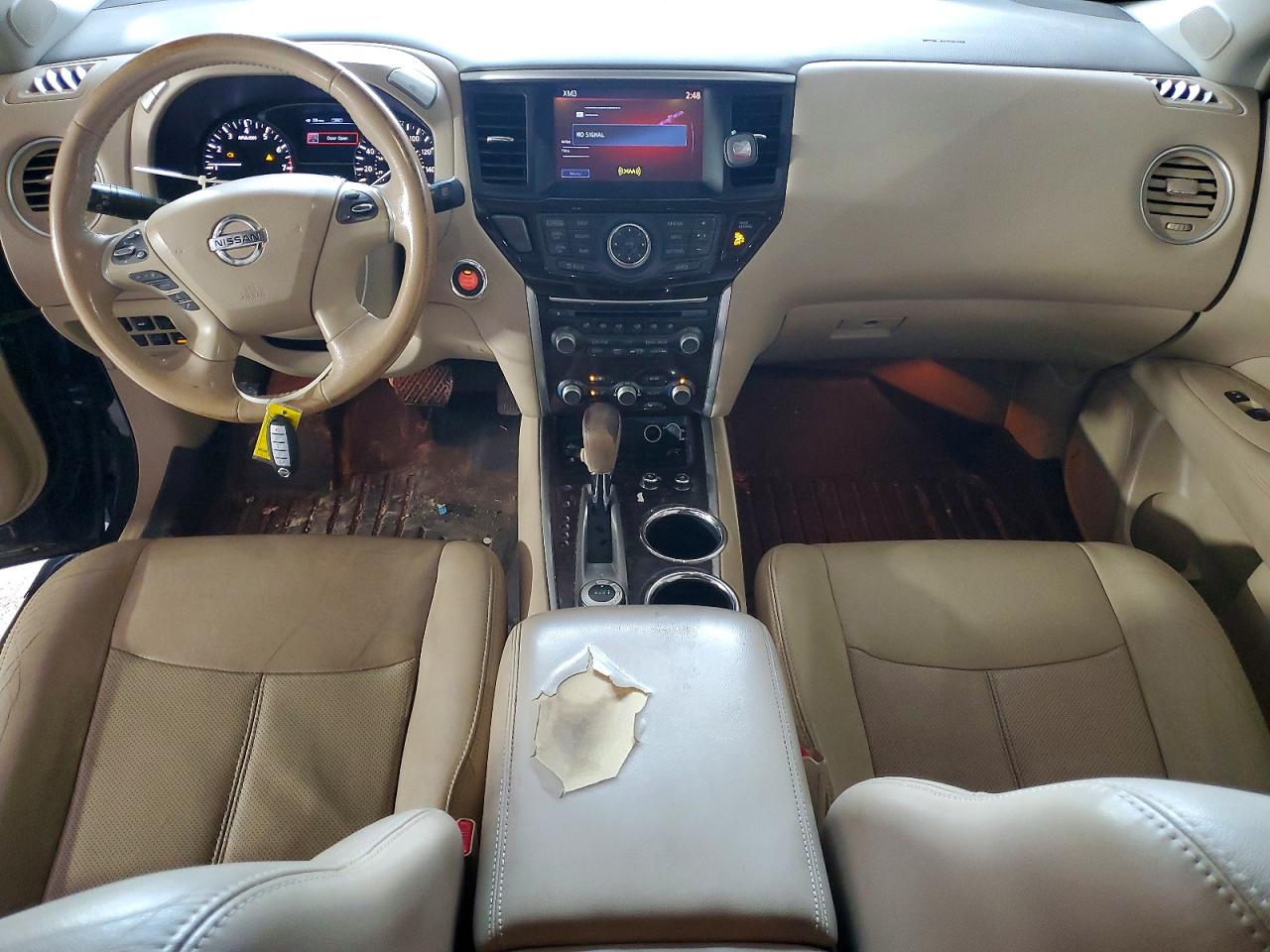 2013 Nissan Pathfinder S Black vin: 5N1AR2MM8DC678465
