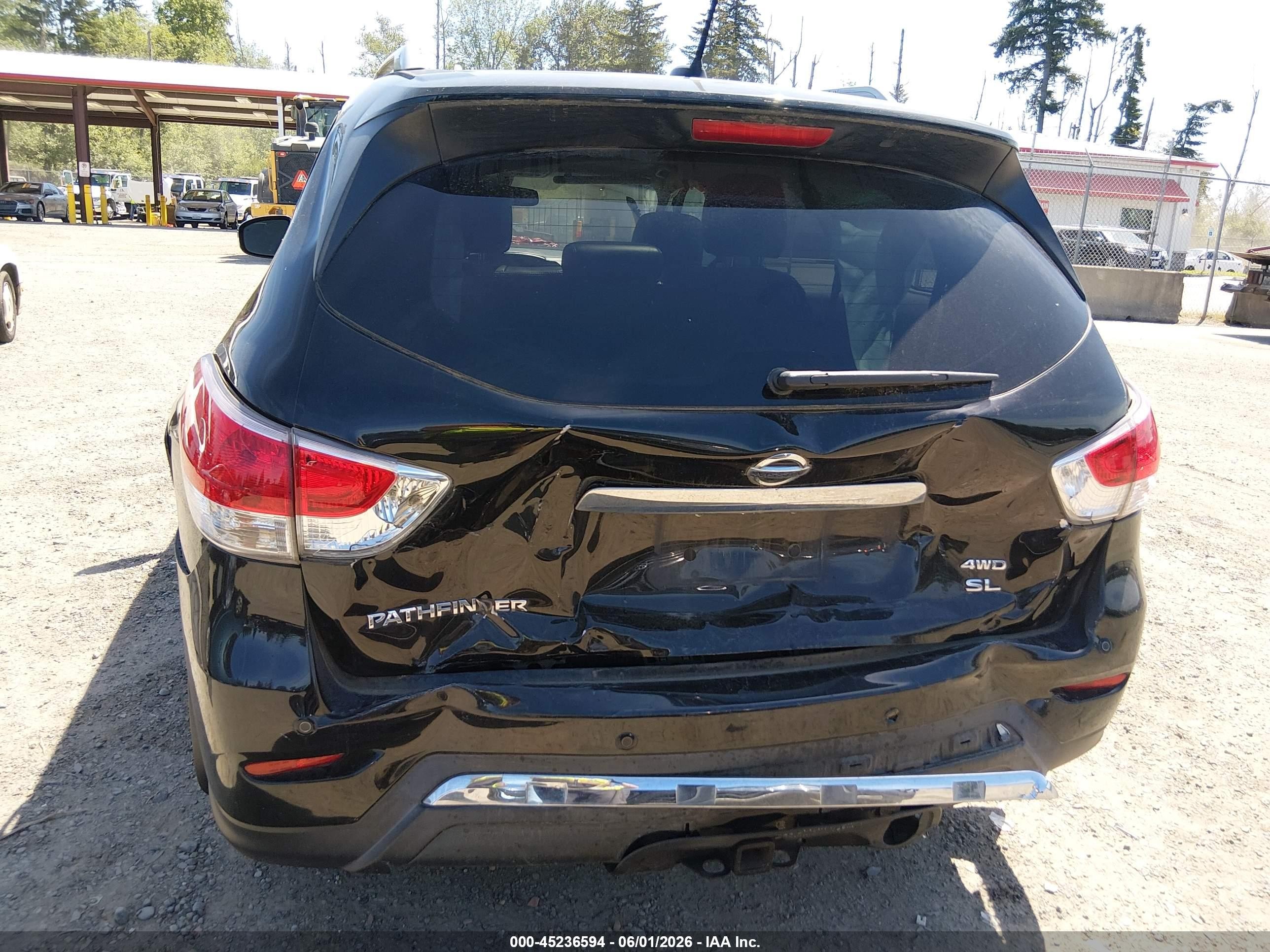 2014 Nissan Pathfinder Sl Черный vin: 5N1AR2MM8EC602892