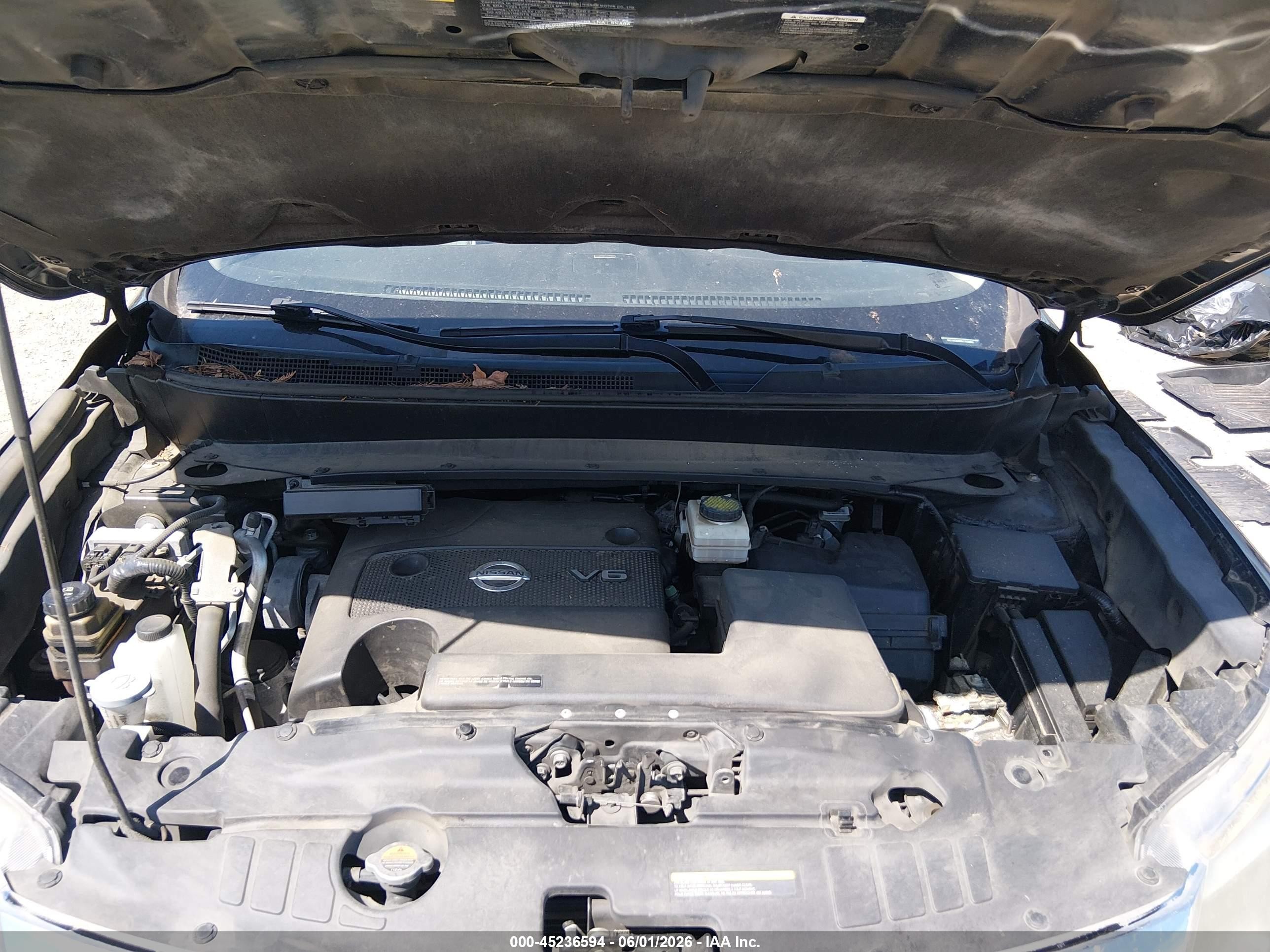 2014 Nissan Pathfinder Sl Черный vin: 5N1AR2MM8EC602892