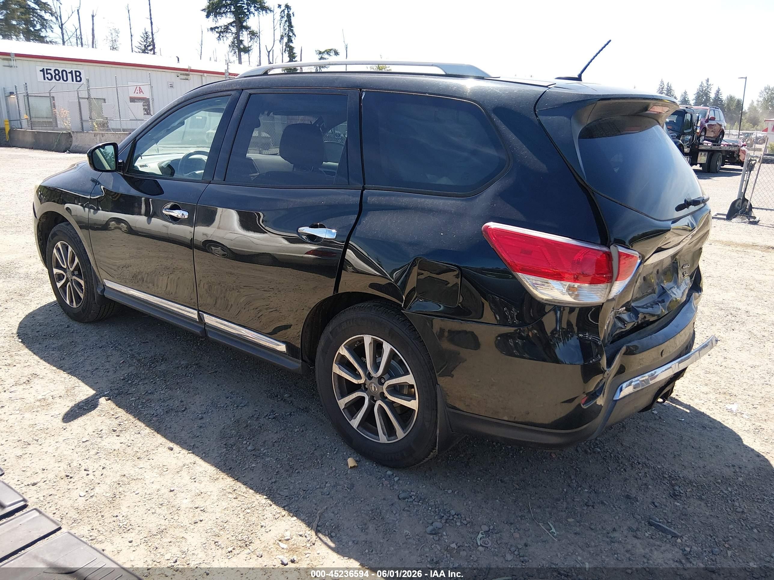 2014 Nissan Pathfinder Sl Черный vin: 5N1AR2MM8EC602892