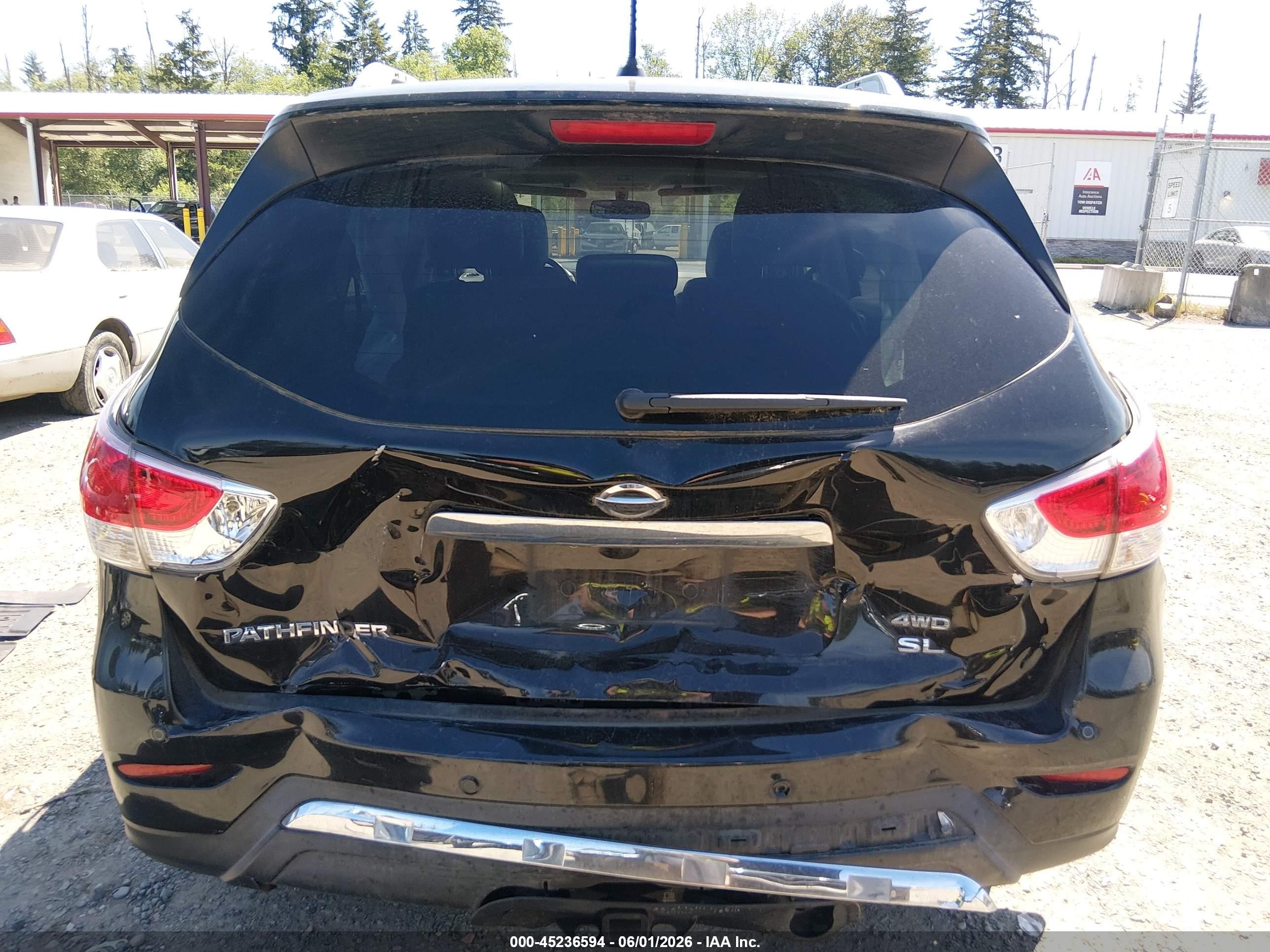 2014 Nissan Pathfinder Sl Черный vin: 5N1AR2MM8EC602892