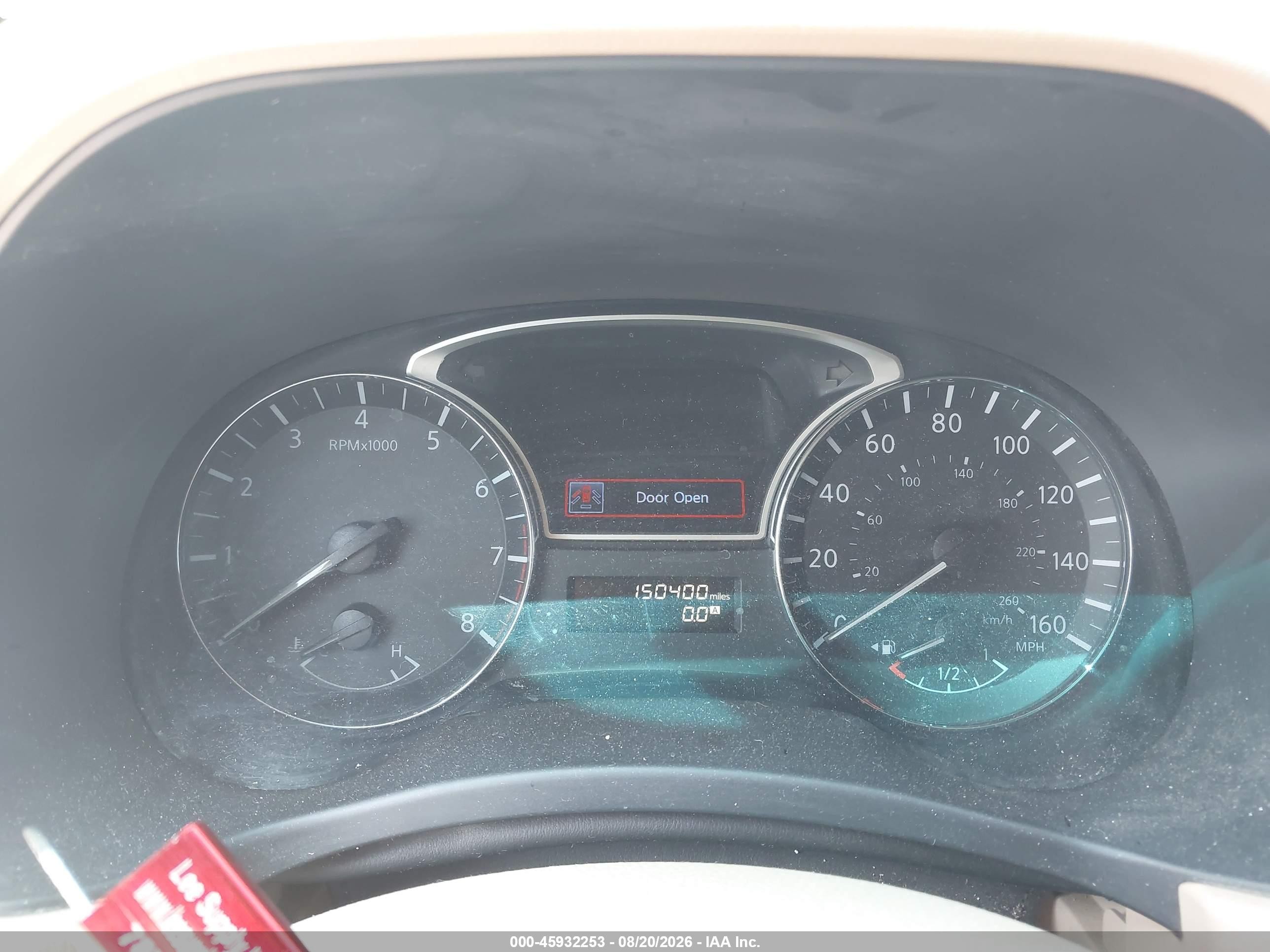 2014 Nissan Pathfinder Sl Red vin: 5N1AR2MM8EC621717