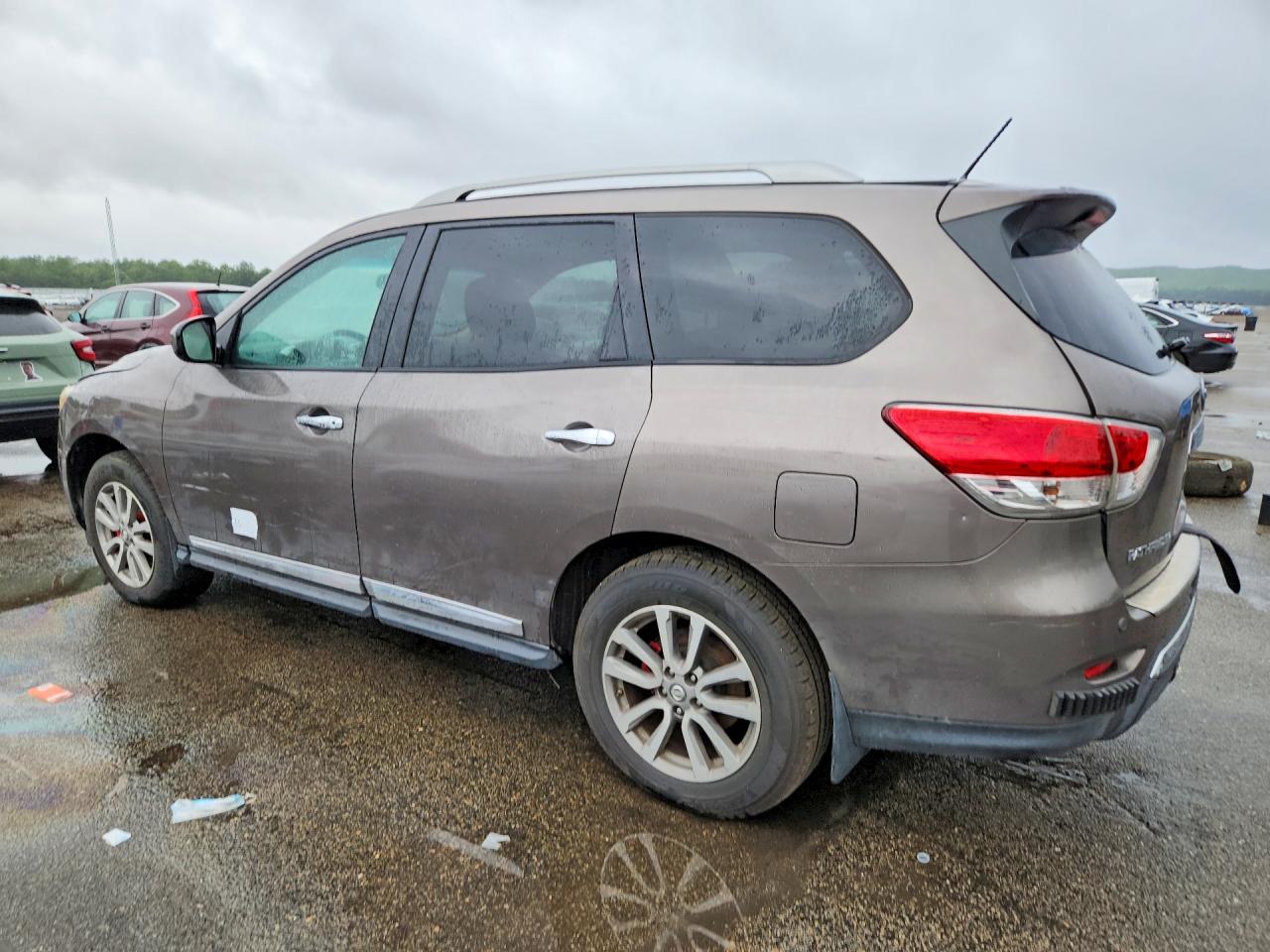 2014 Nissan Pathfinder Sl Silver vin: 5N1AR2MM8EC625184