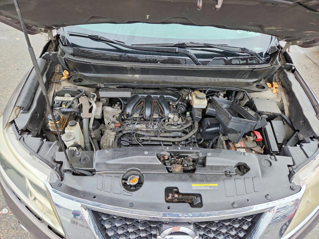 2014 Nissan Pathfinder Sl Silver vin: 5N1AR2MM8EC625184