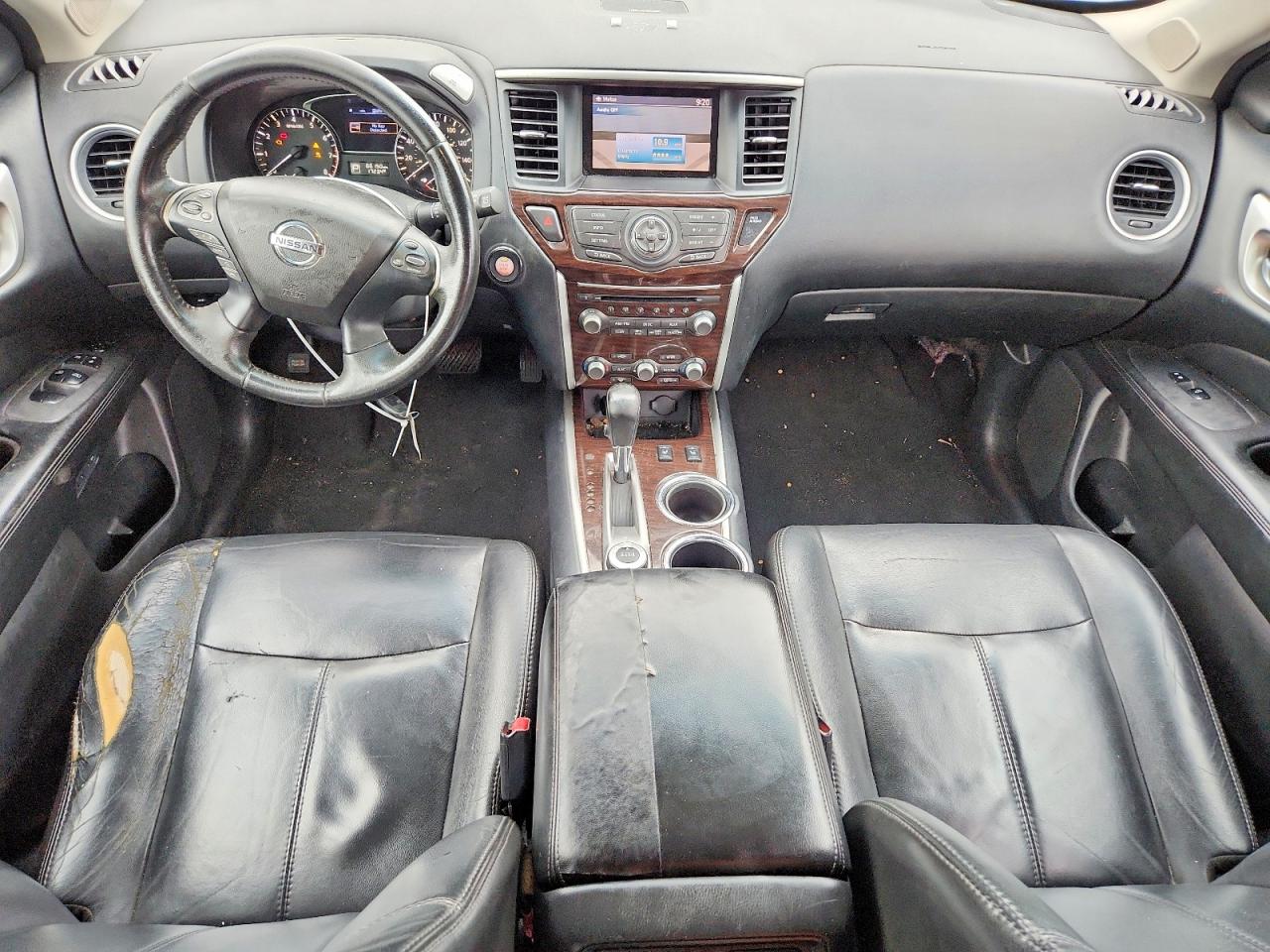2014 Nissan Pathfinder Sl Silver vin: 5N1AR2MM8EC625184