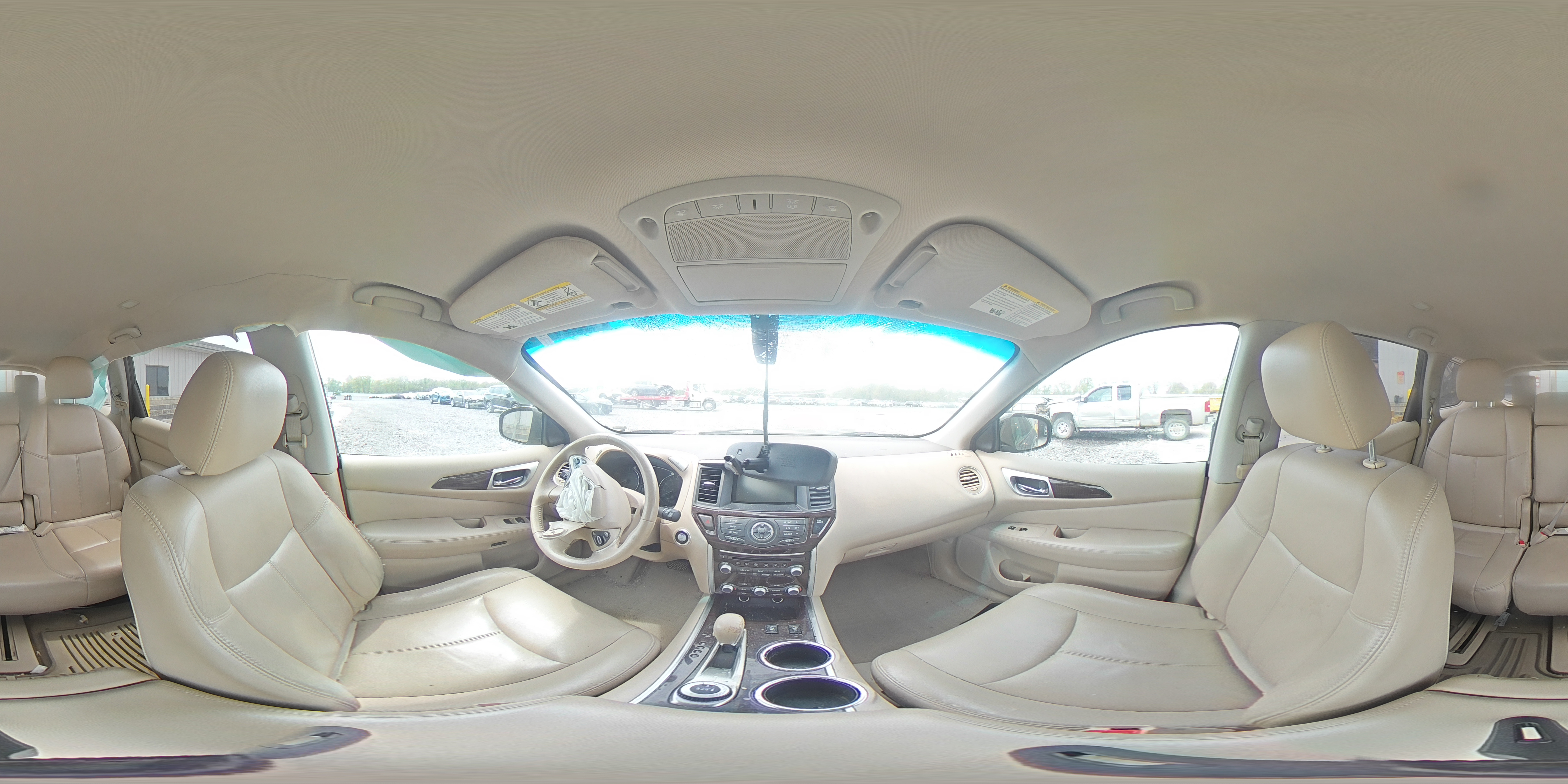 2014 Nissan Pathfinder Sl Silver vin: 5N1AR2MM8EC641787