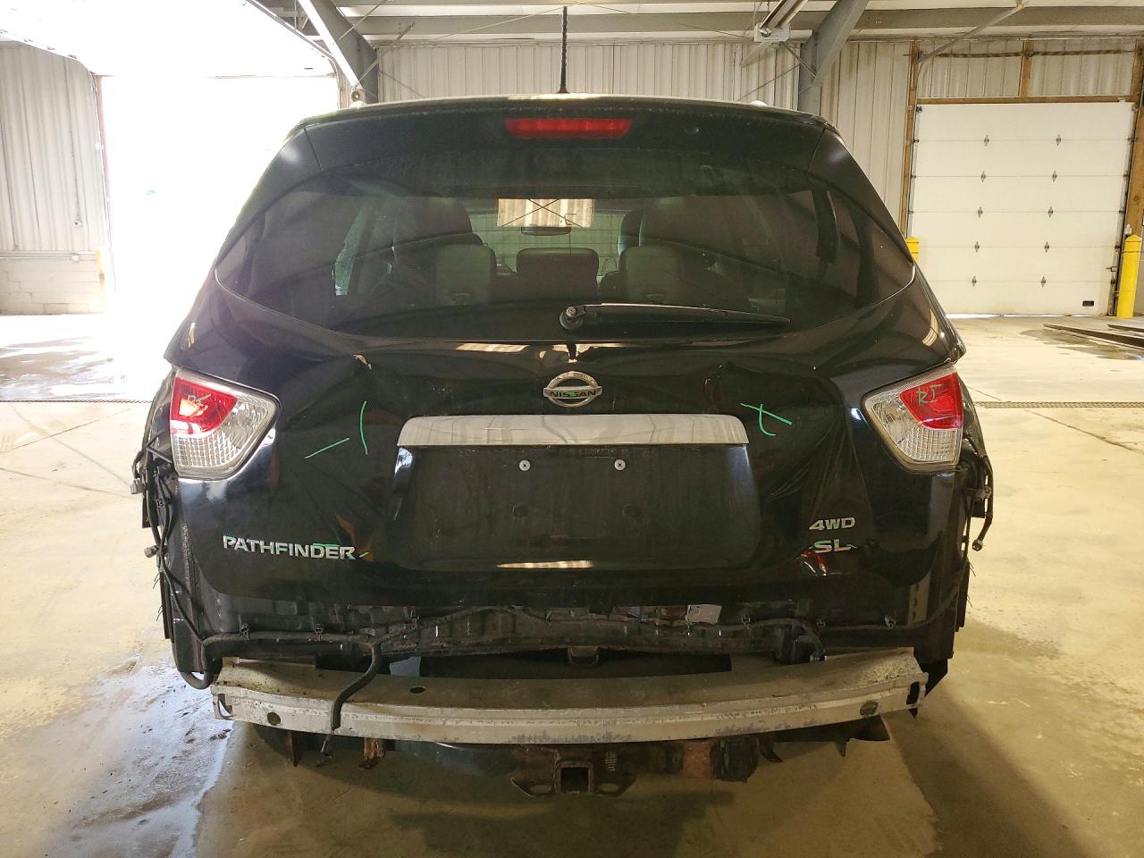 2014 Nissan Pathfinder Sl Black vin: 5N1AR2MM8EC657701