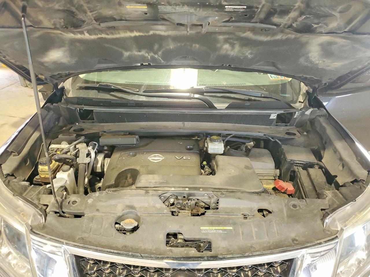 2014 Nissan Pathfinder Sl Black vin: 5N1AR2MM8EC657701