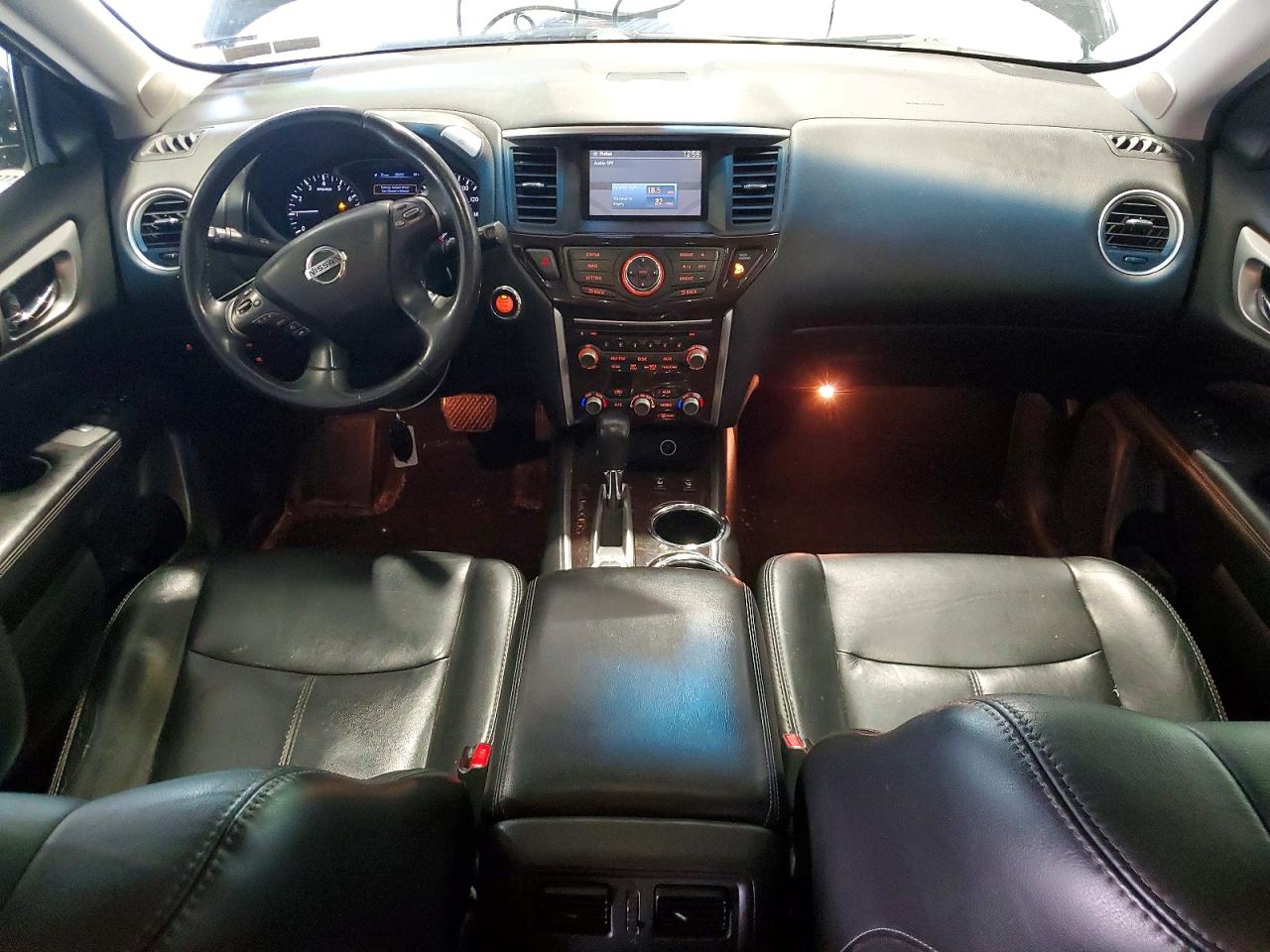 2014 Nissan Pathfinder Sl Black vin: 5N1AR2MM8EC657701