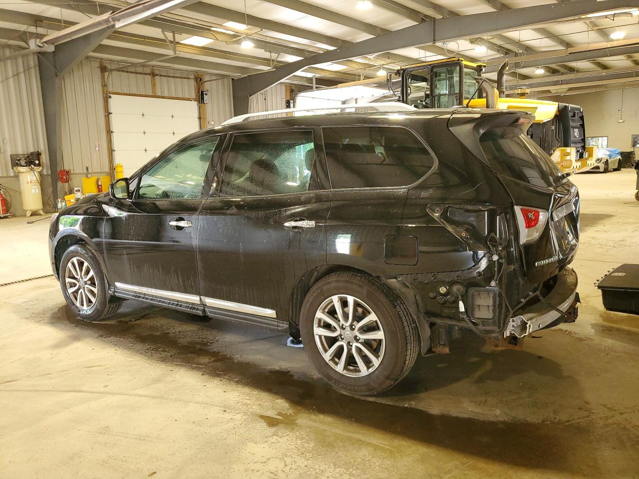 2014 Nissan Pathfinder Sl Black vin: 5N1AR2MM8EC657701