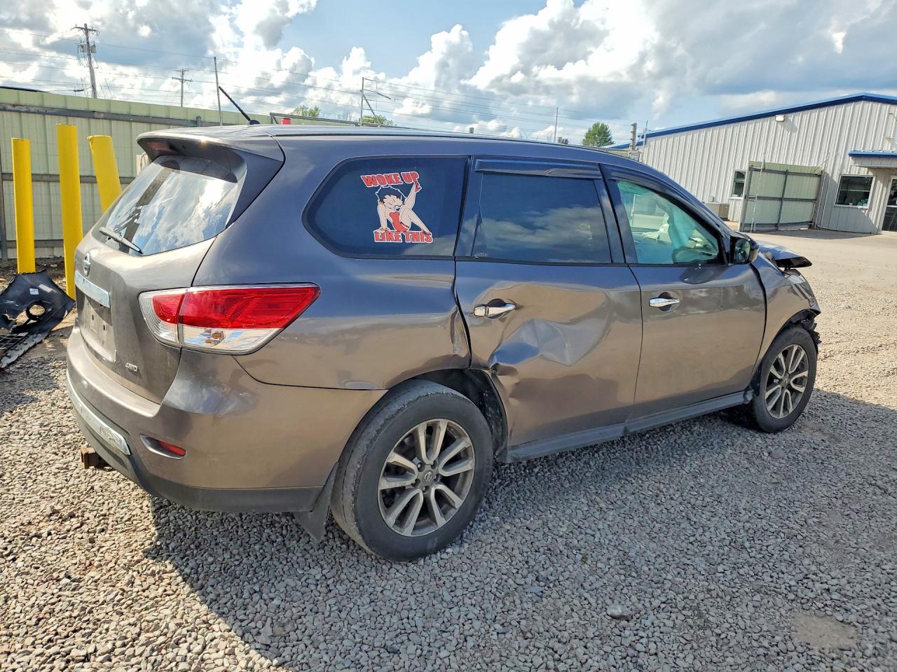 2014 Nissan Pathfinder S Tan vin: 5N1AR2MM8EC707724