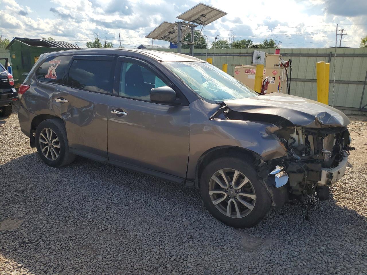 2014 Nissan Pathfinder S Tan vin: 5N1AR2MM8EC707724