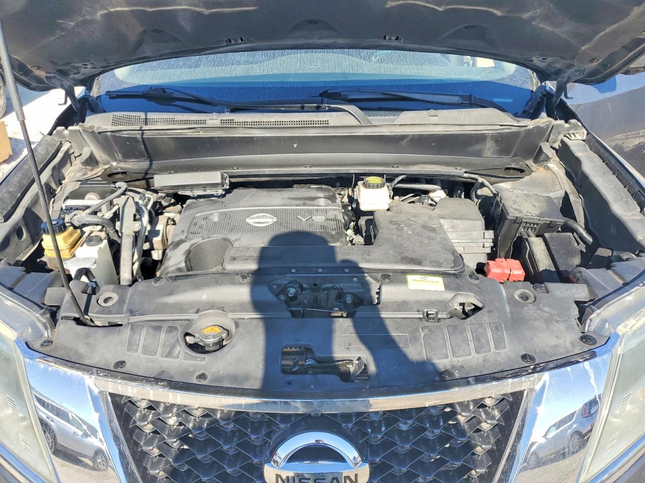 2014 Nissan Pathfinder S Gray vin: 5N1AR2MM8EC716679