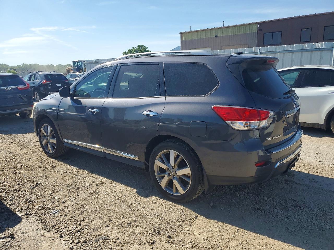 2014 Nissan Pathfinder S Gray vin: 5N1AR2MM8EC716679