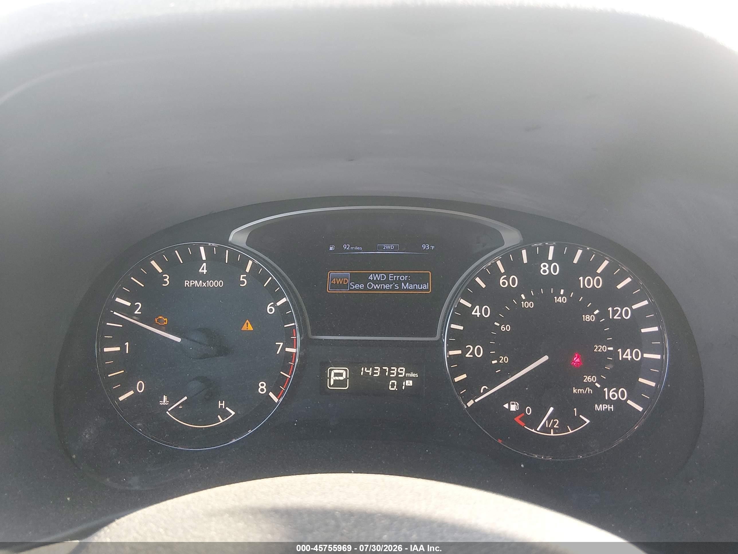 2014 Nissan Pathfinder Sv White vin: 5N1AR2MM8EC729447