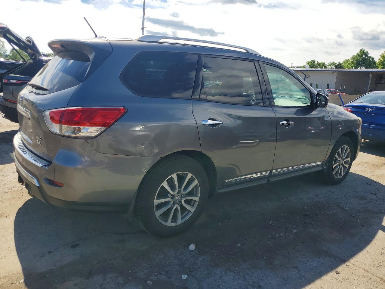 2015 Nissan Pathfinder Sl Charcoal vin: 5N1AR2MM8FC607138