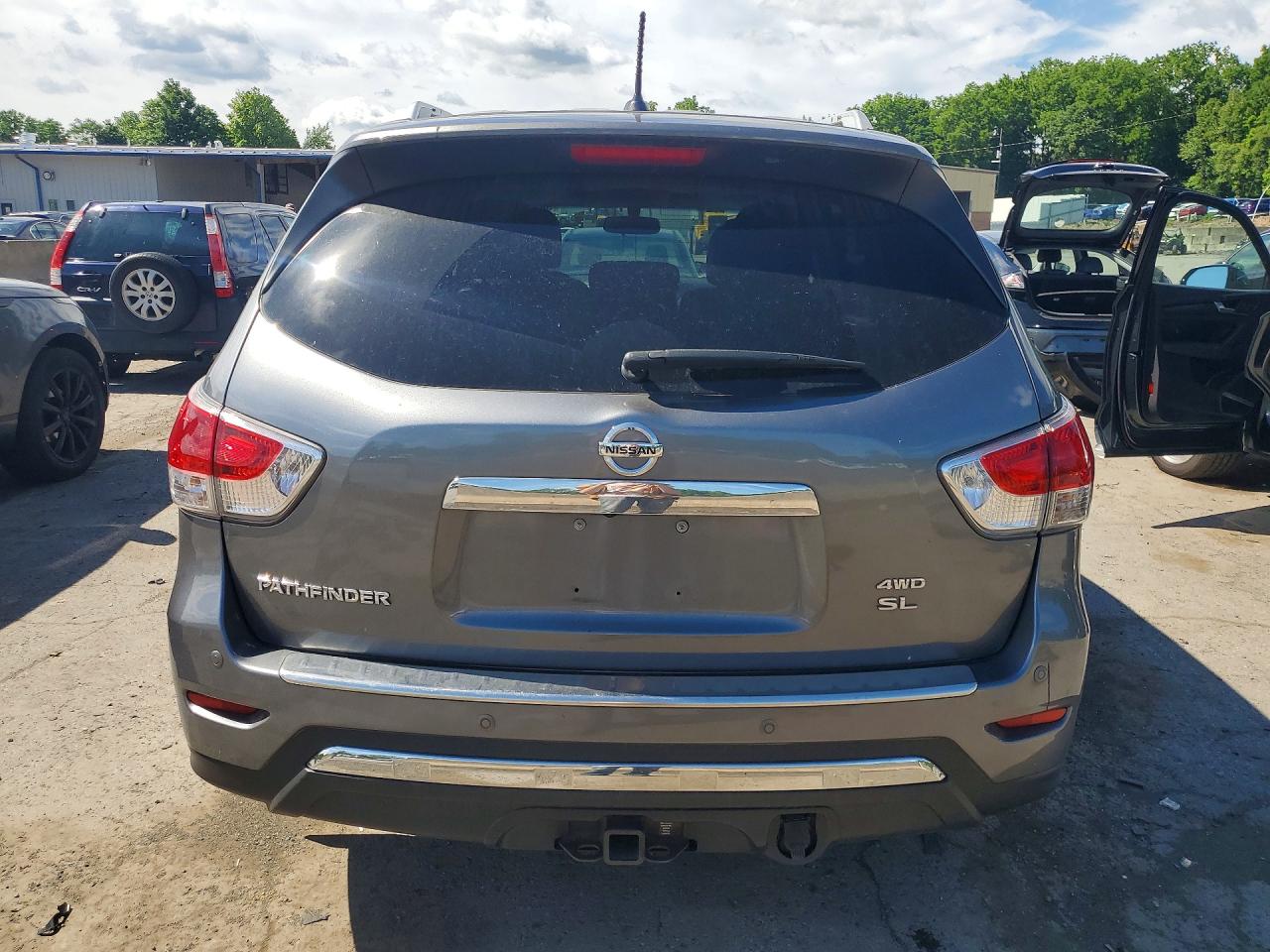 2015 Nissan Pathfinder Sl Charcoal vin: 5N1AR2MM8FC607138
