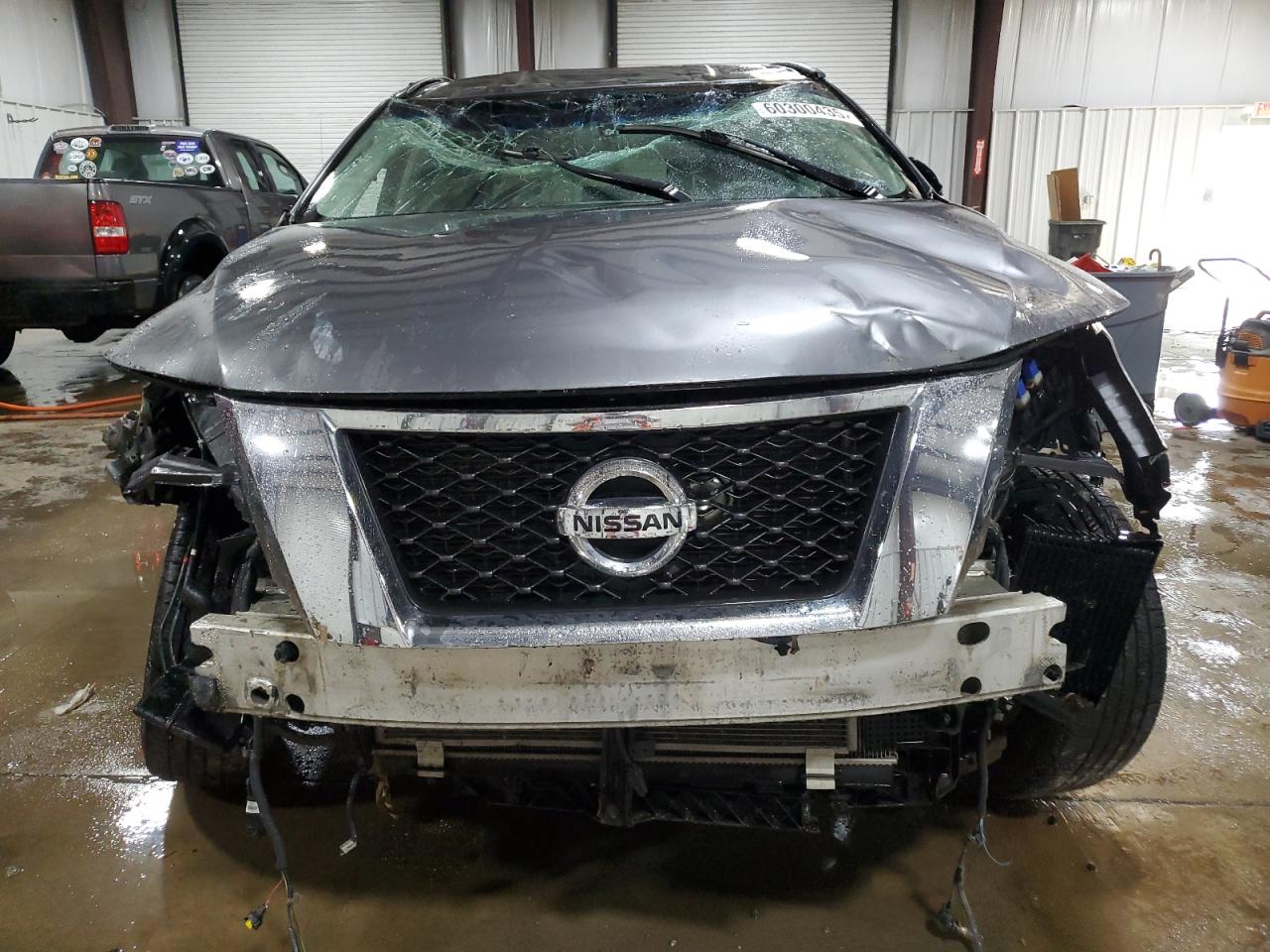 2015 Nissan Pathfinder S Gray vin: 5N1AR2MM8FC614932
