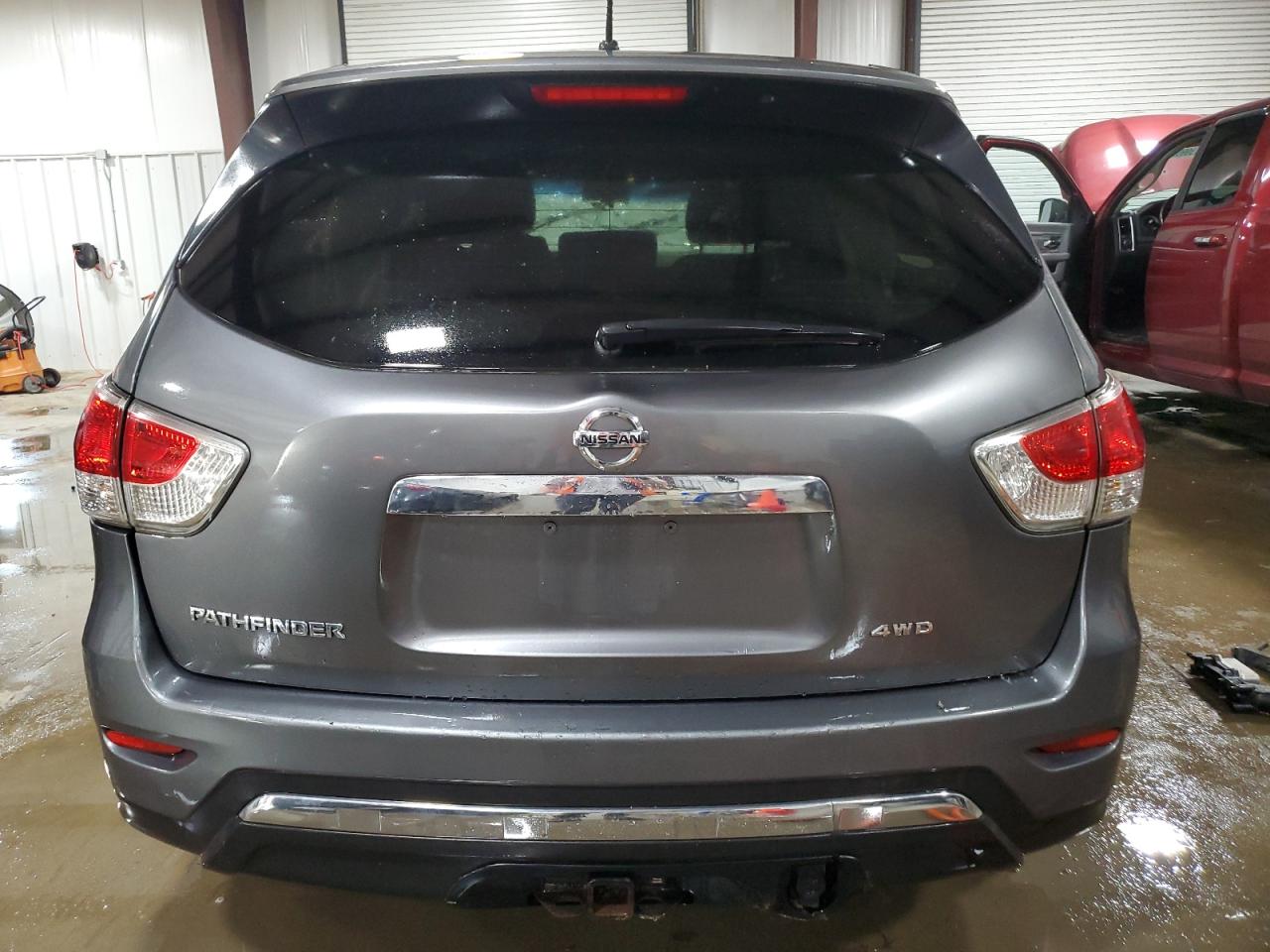 2015 Nissan Pathfinder S Gray vin: 5N1AR2MM8FC614932