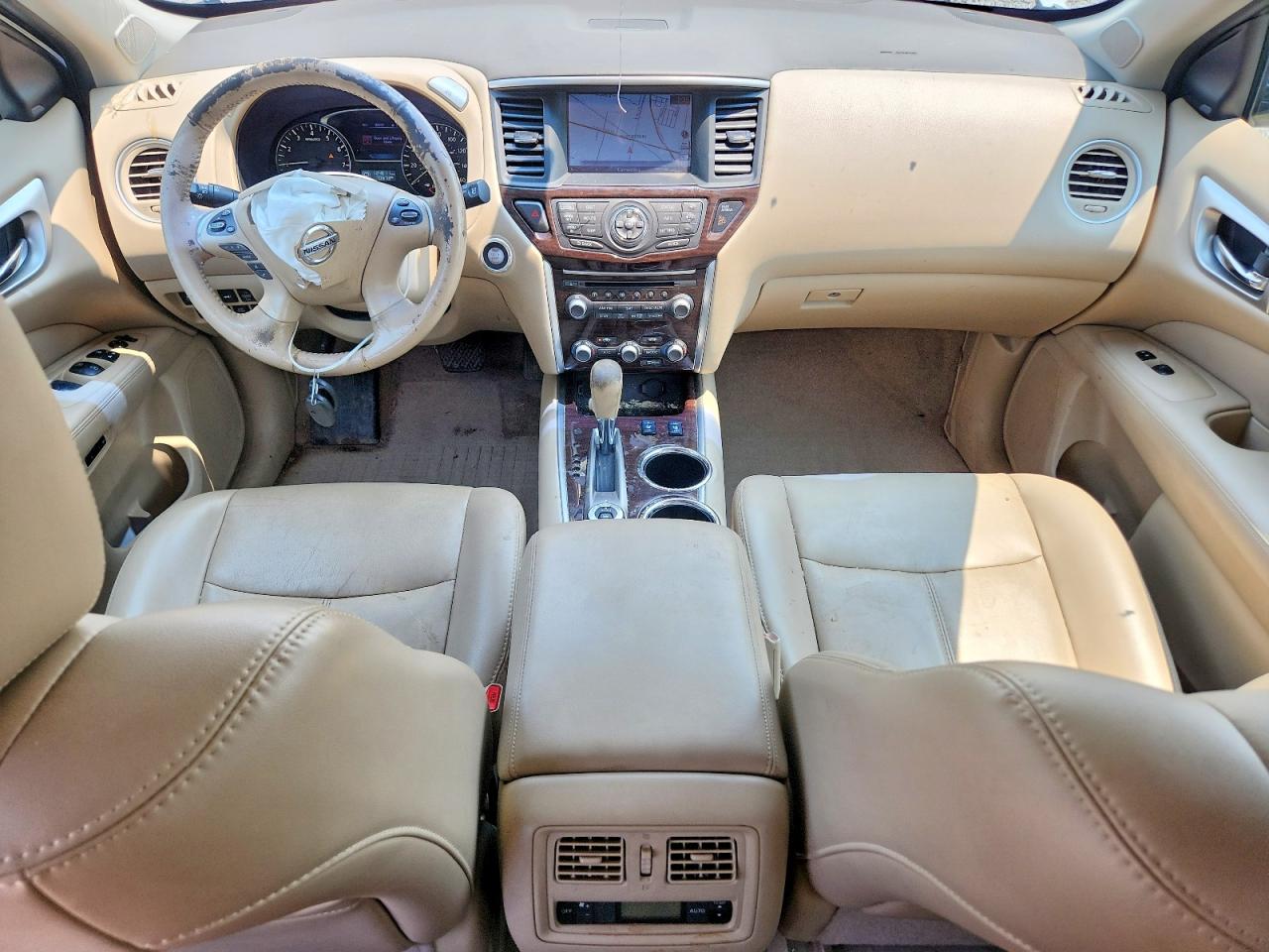 2015 Nissan Pathfinder Sl Белый vin: 5N1AR2MM8FC615711