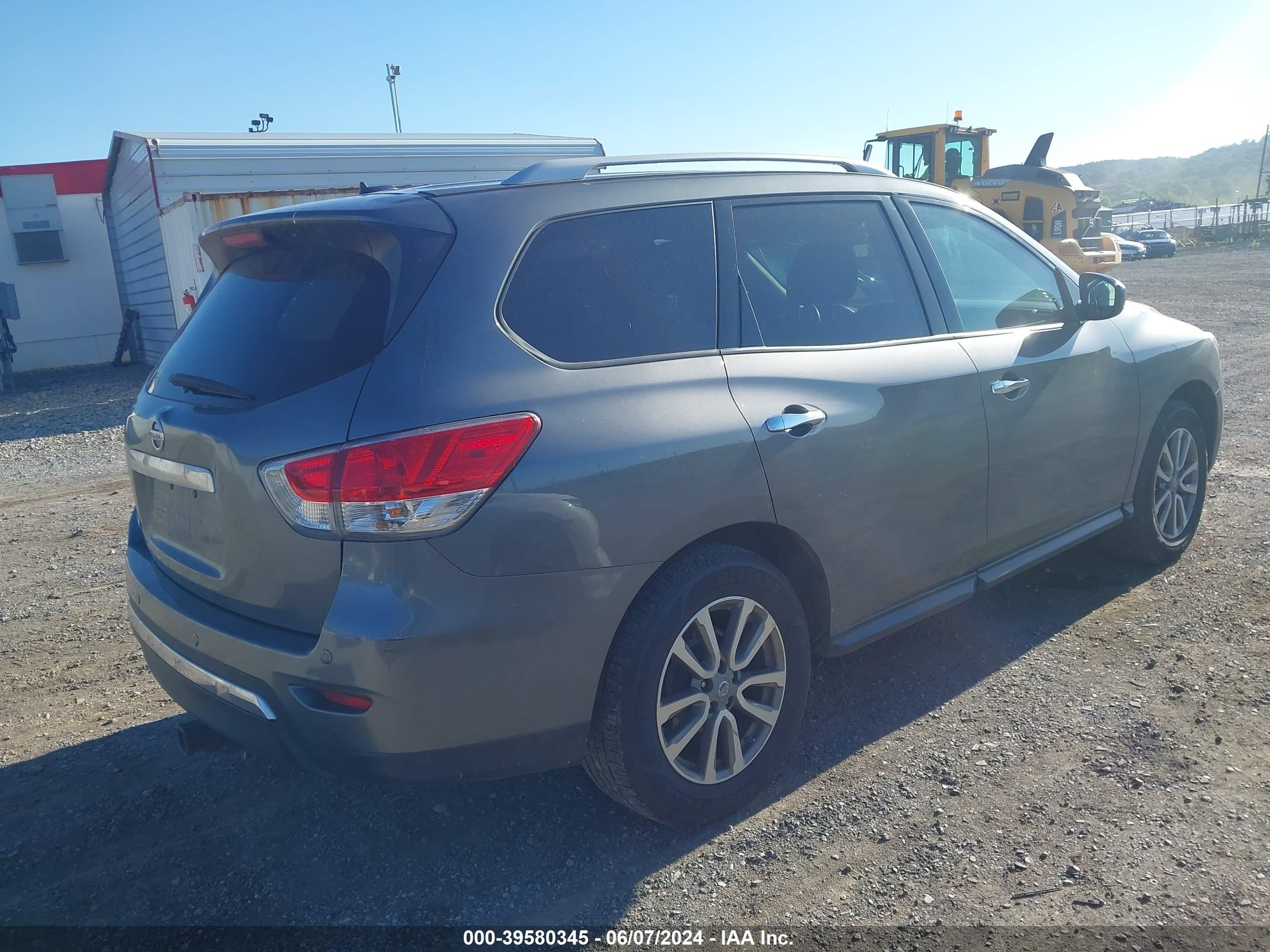 2015 Nissan Pathfinder Platinum/s/sl/sv Gray vin: 5N1AR2MM8FC633898